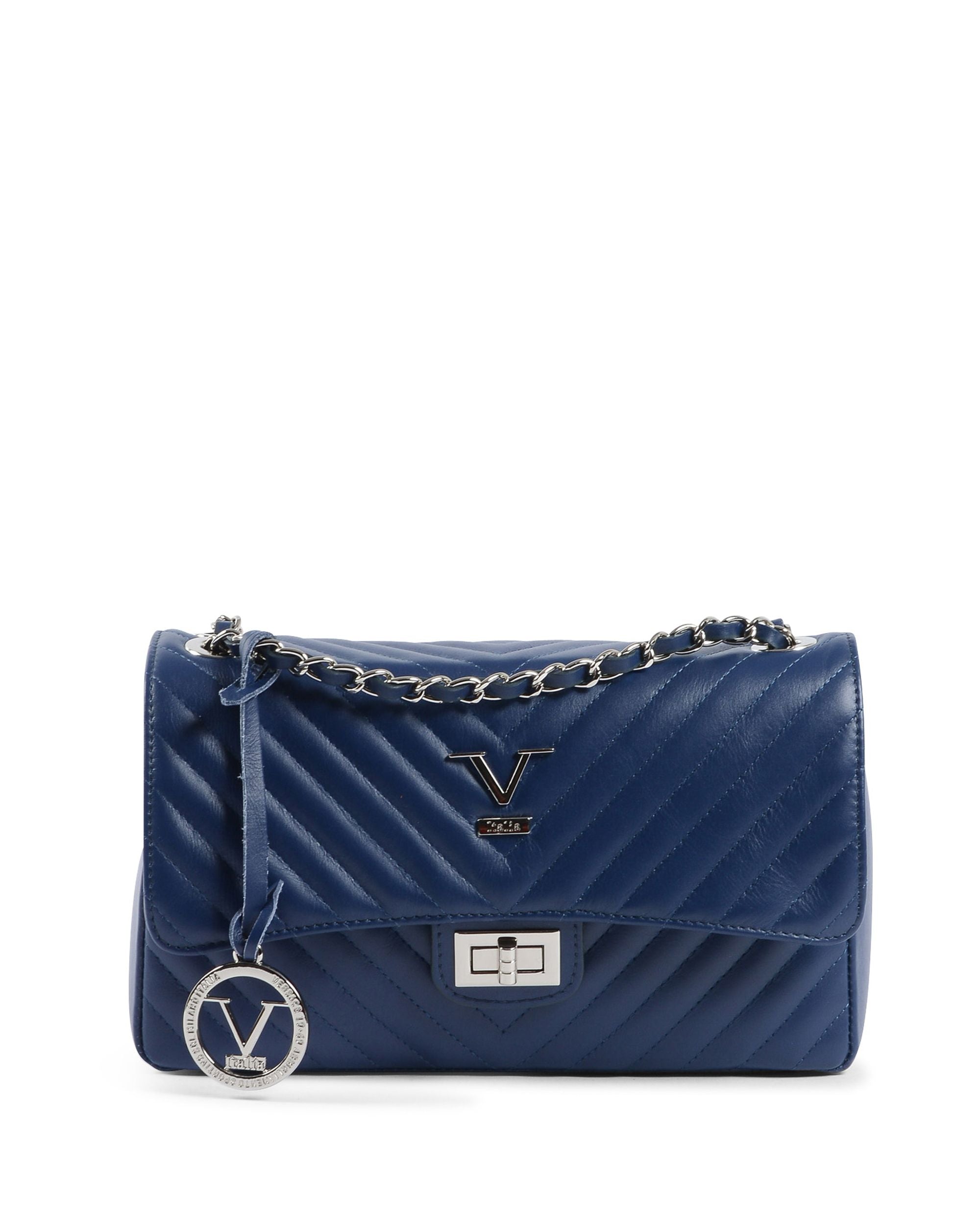 V Italia Borsa da donna Blue Jeans V0116 SAUVAGE BLUE JEANS