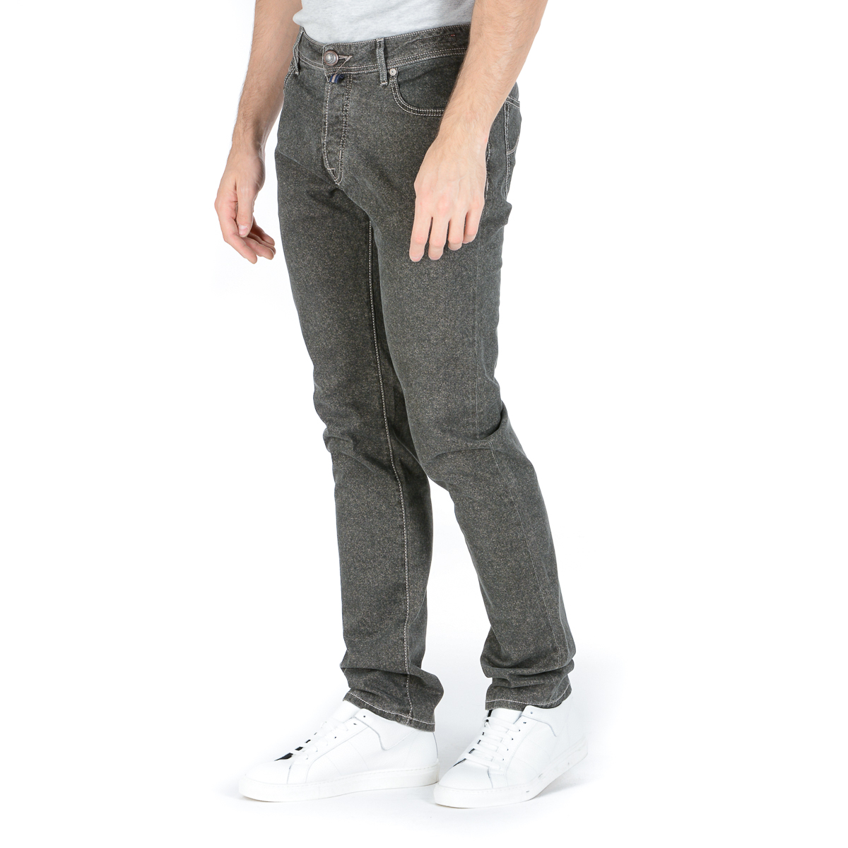 Pantaloni da uomo Jacob Cohen J688 grigi