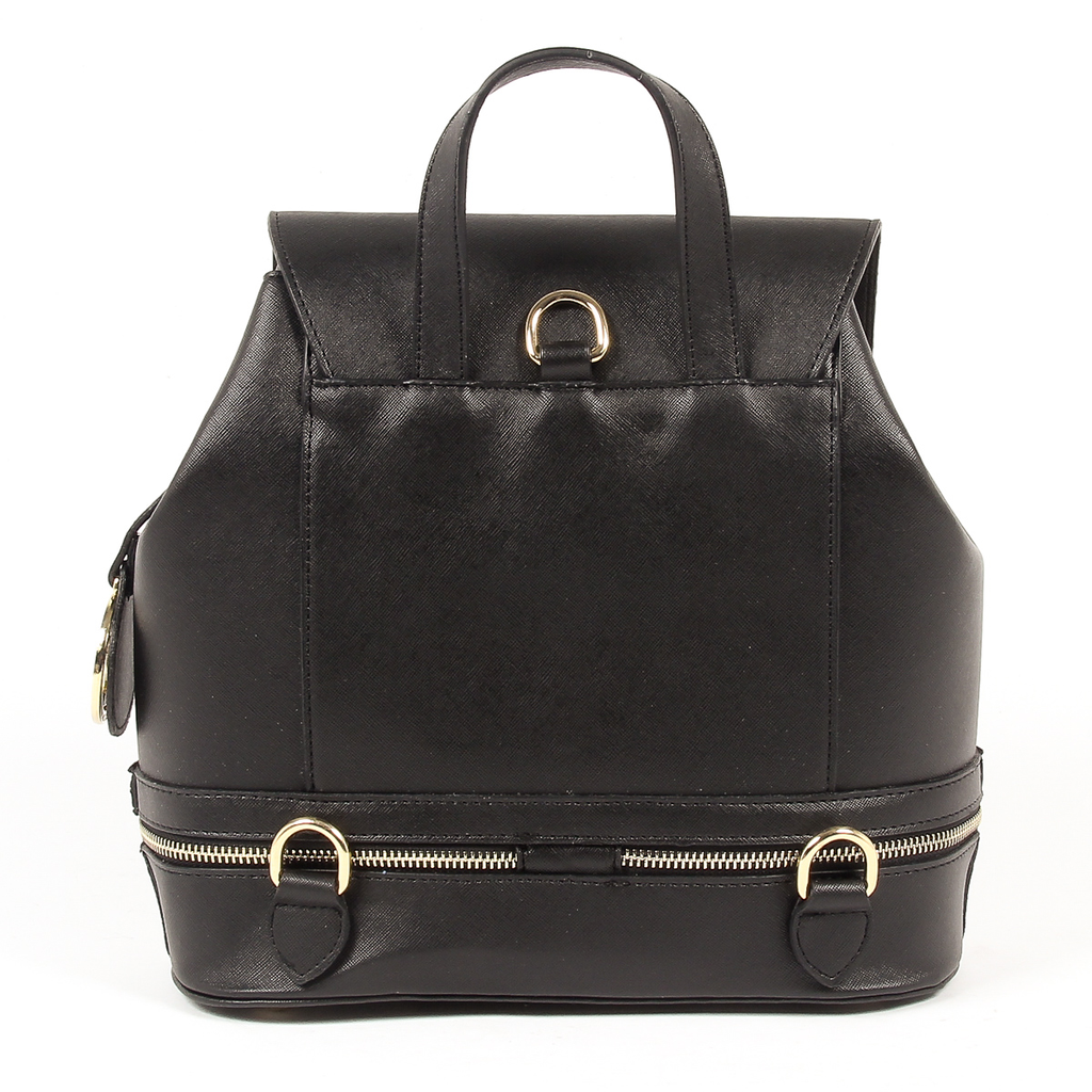 V 1969 Italia Zaino da donna nero STEFY
