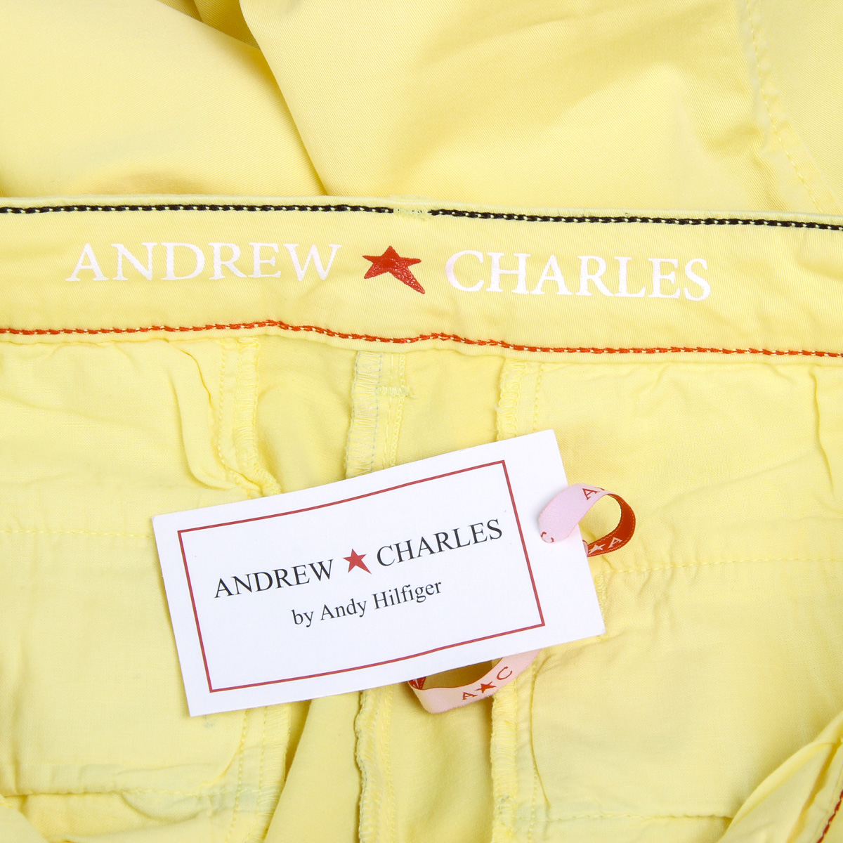Pantaloni da donna Andrew Charles gialli PENDA