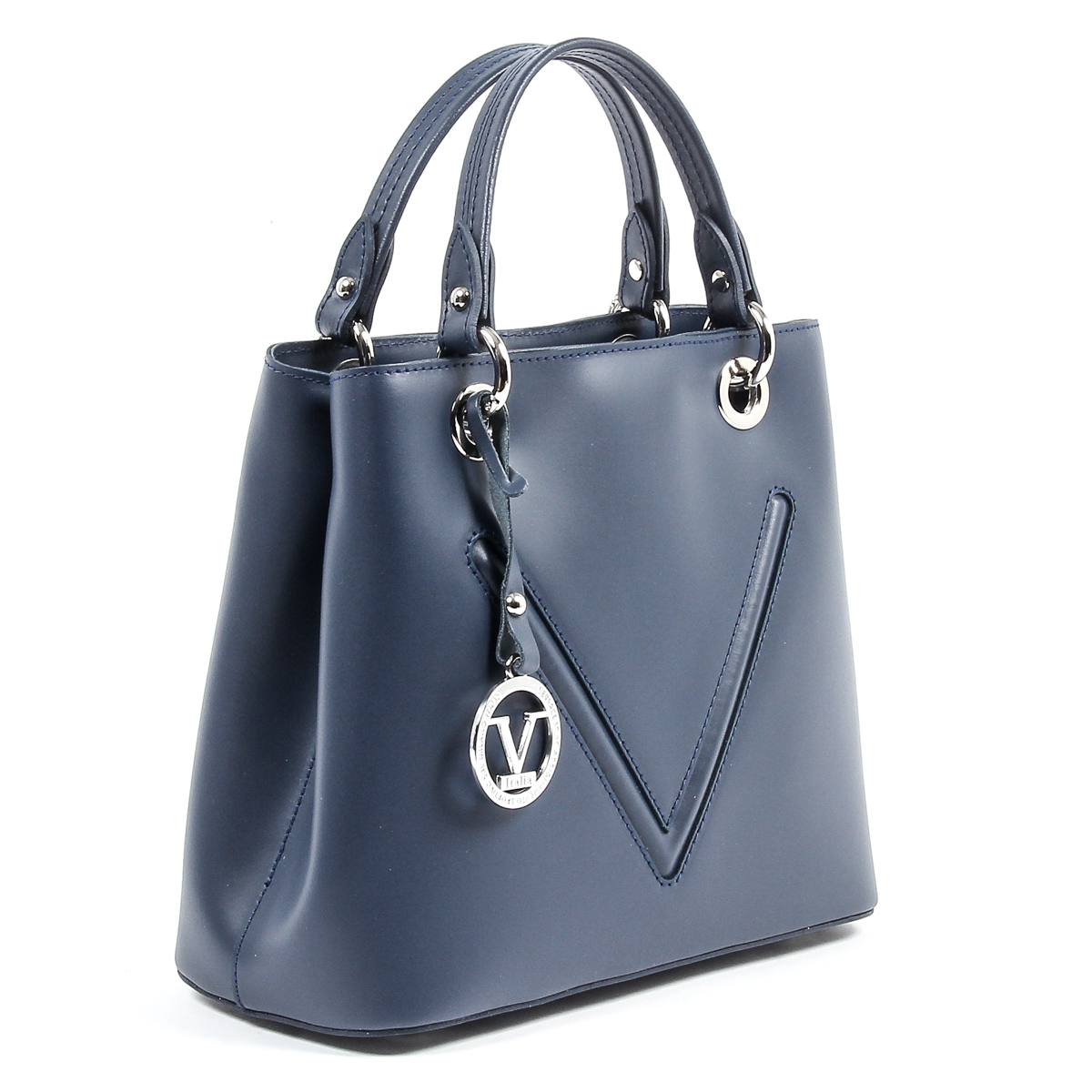 Borsa da donna V 1969 Italia V004-S RUGA BLU