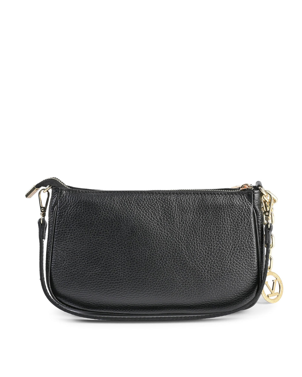 Borsa mini da donna V Italia VE1735-G DOLLARO NERO
