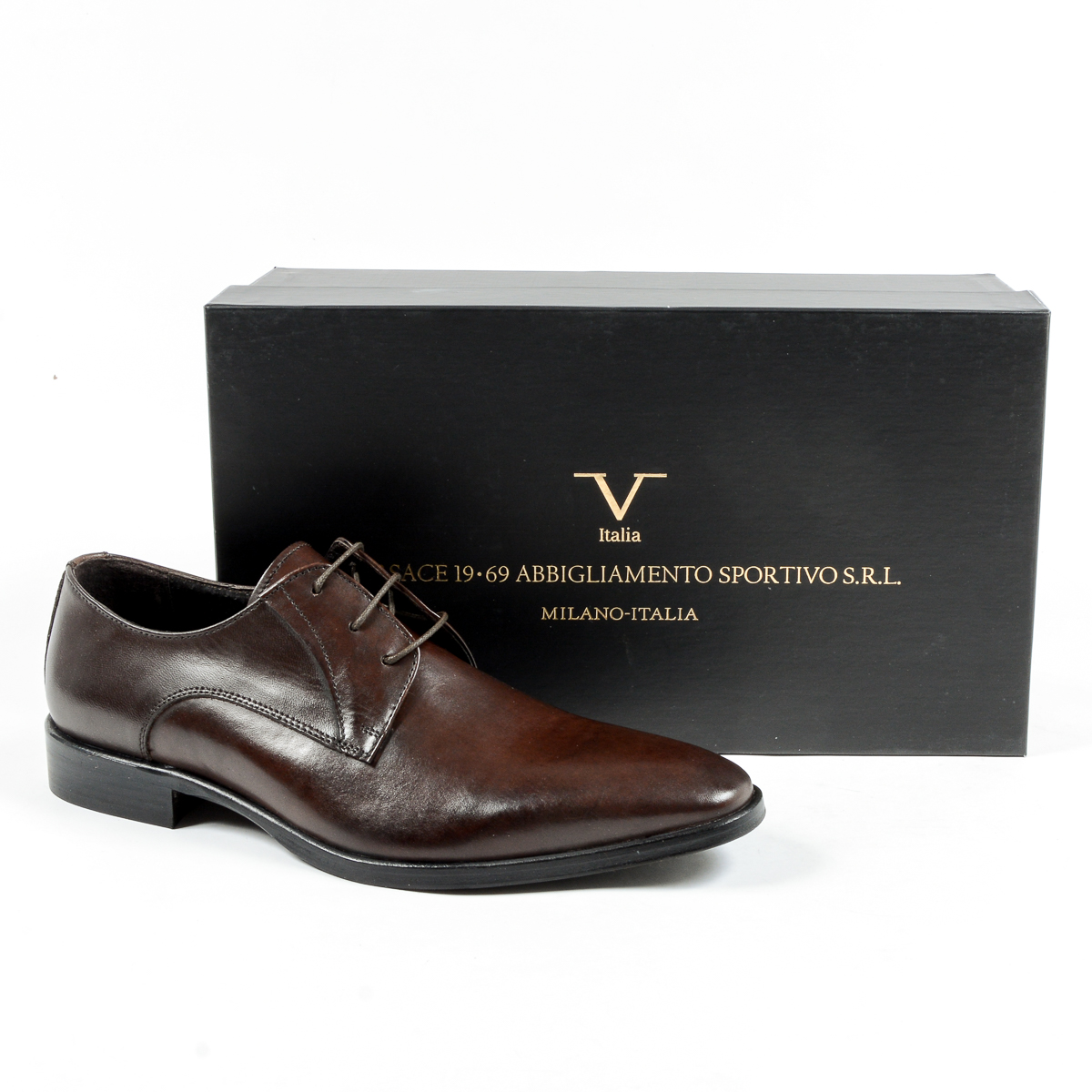 V 1969 Italia Scarpa classica da uomo marrone KEVIN