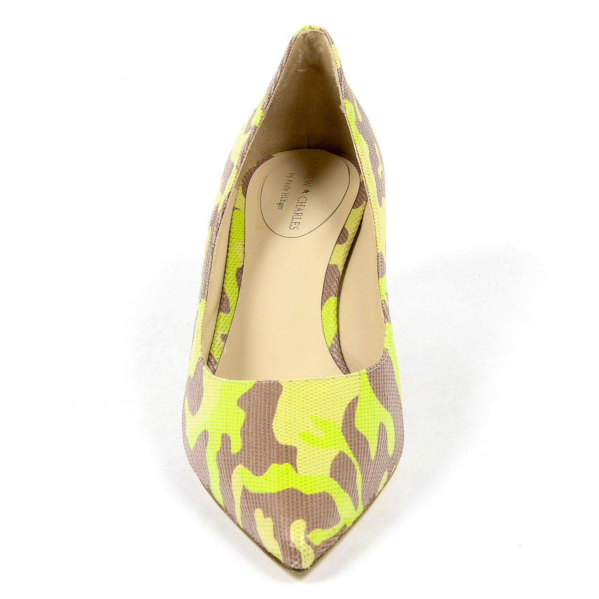 Andrew Charles Scarpe da donna con tacco multicolore ISA