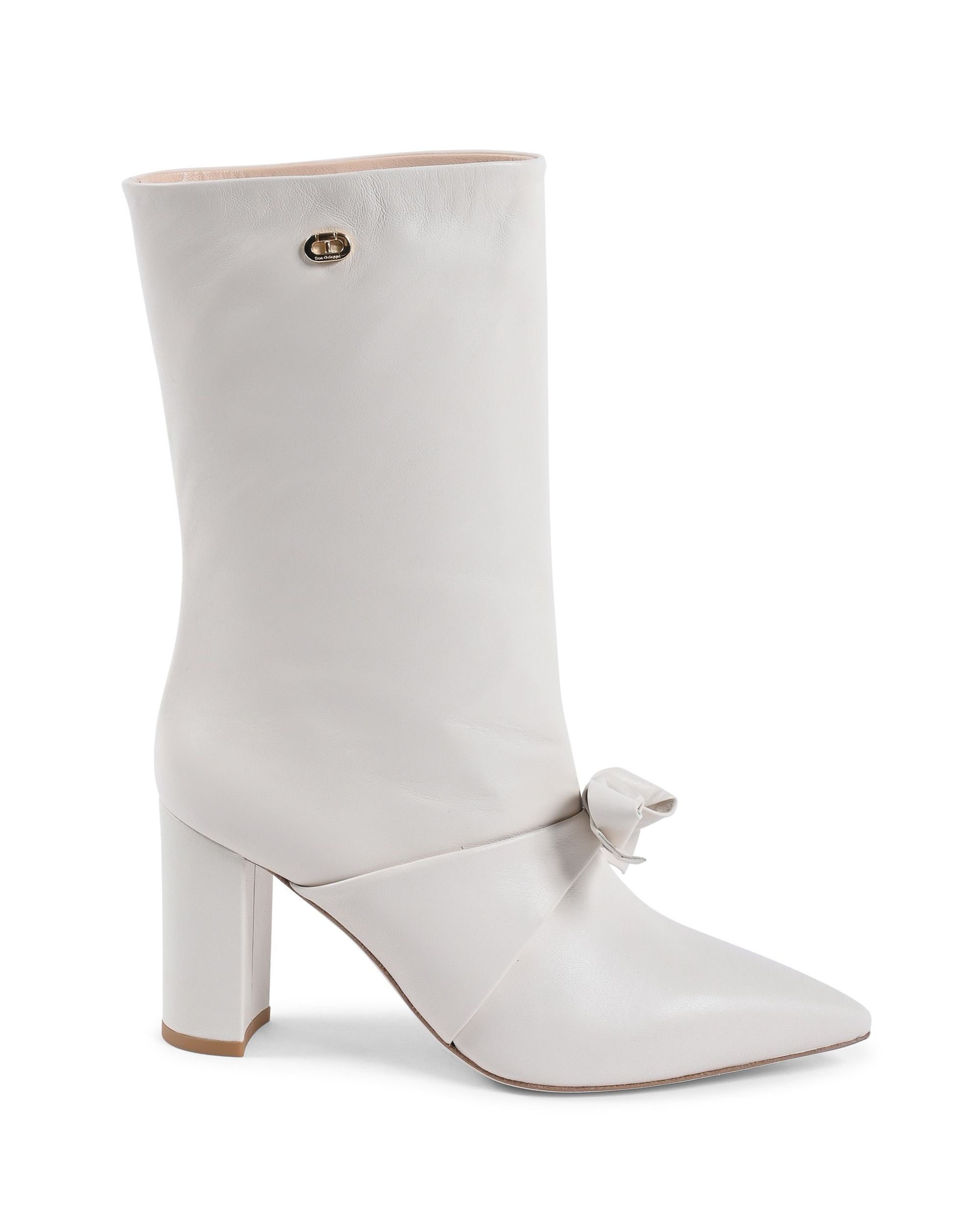 Dominic Boot - Stivaletto corto bianco sporco