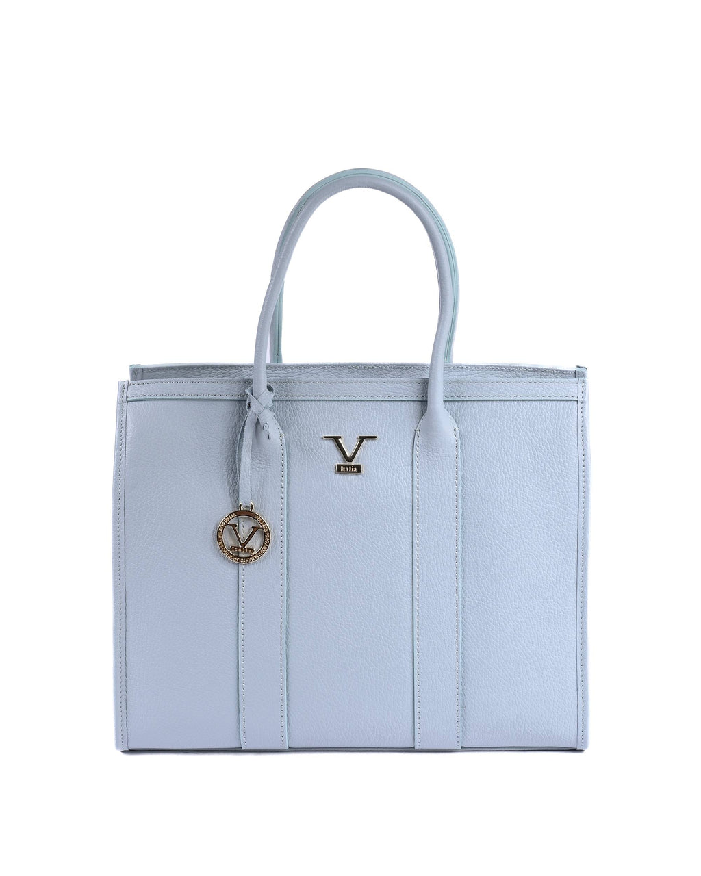 Borsa Donna V Italia CA1030 DOLLARO CELESTE