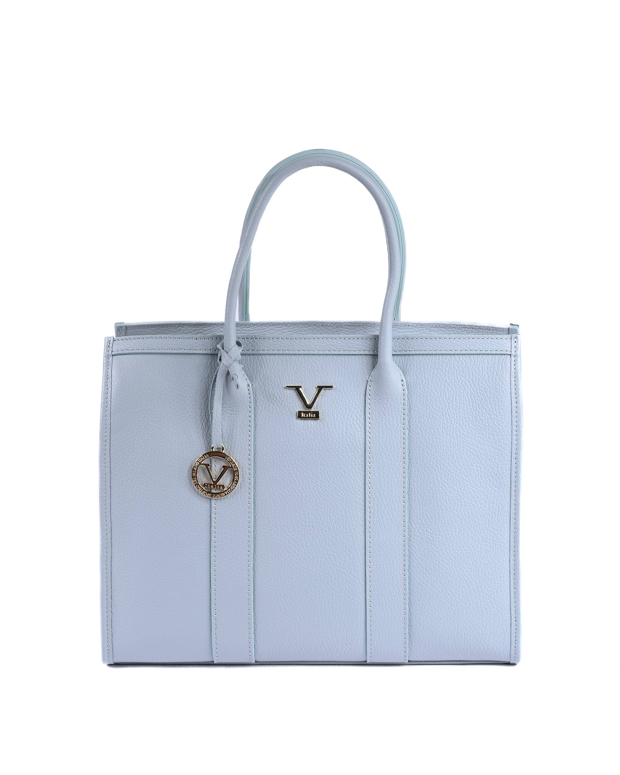 Borsa Donna V Italia CA1030 DOLLARO CELESTE