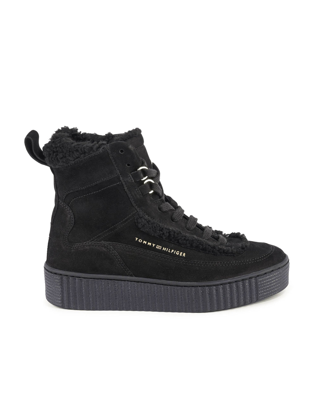 Tommy Hilfiger Stivali da donna NERO FW0FW07503BDS