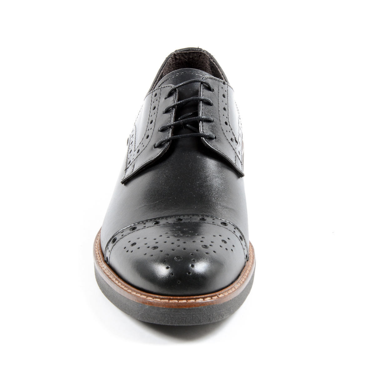 Andrew Charles Scarpa Brogue da Uomo Nera LOU
