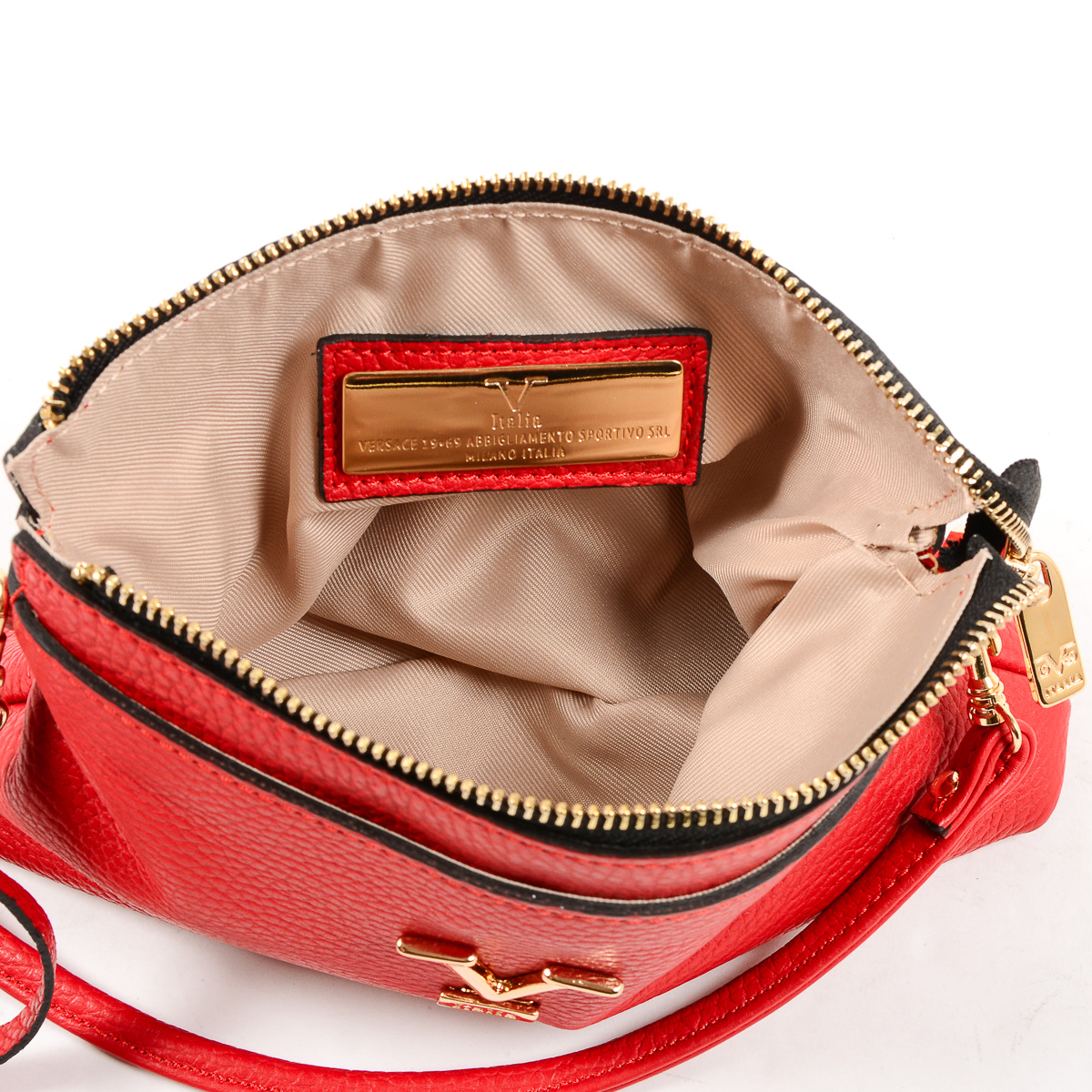 V 1969 Italia Borsa da donna rossa ANKARA