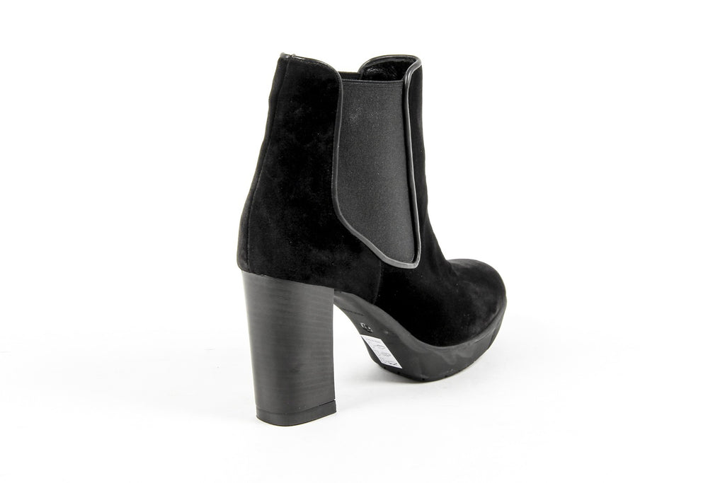 Stivaletto Donna V 1969 Italia S02 VELLUTO NERO