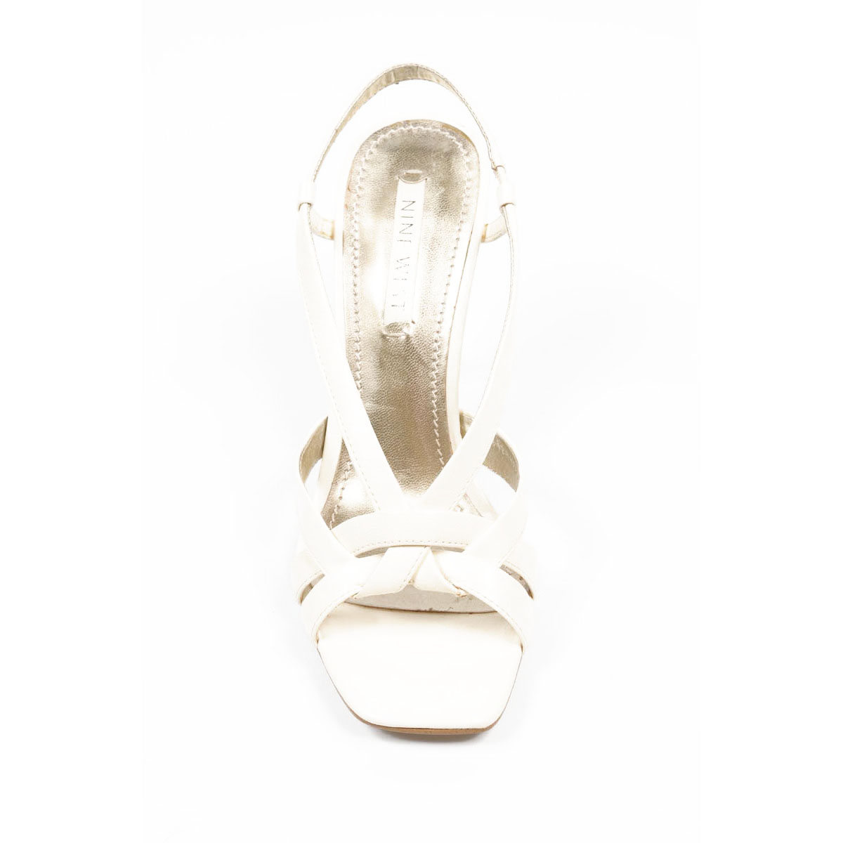 Sandalo con cinturino posteriore da donna Nine West NWKANELO BIANCO