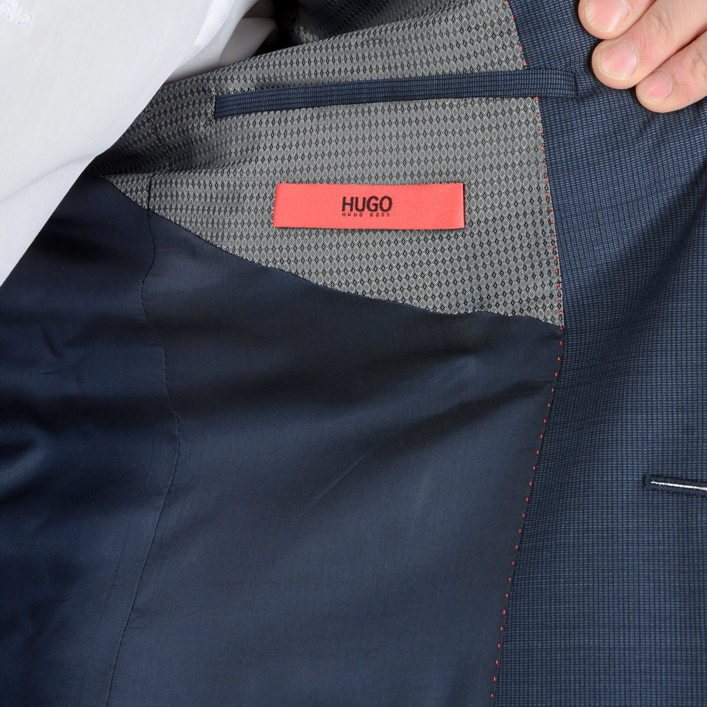 Abito da uomo Hugo Boss blu, GRANDE GENIO