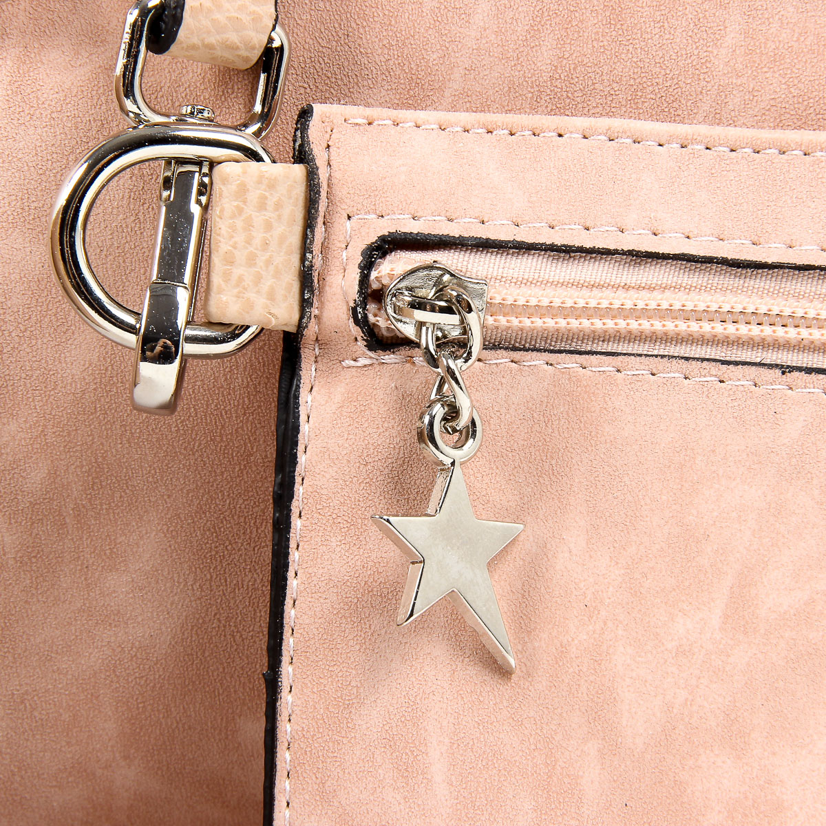 Borsa a mano da donna Andrew Charles Rosa SERINA