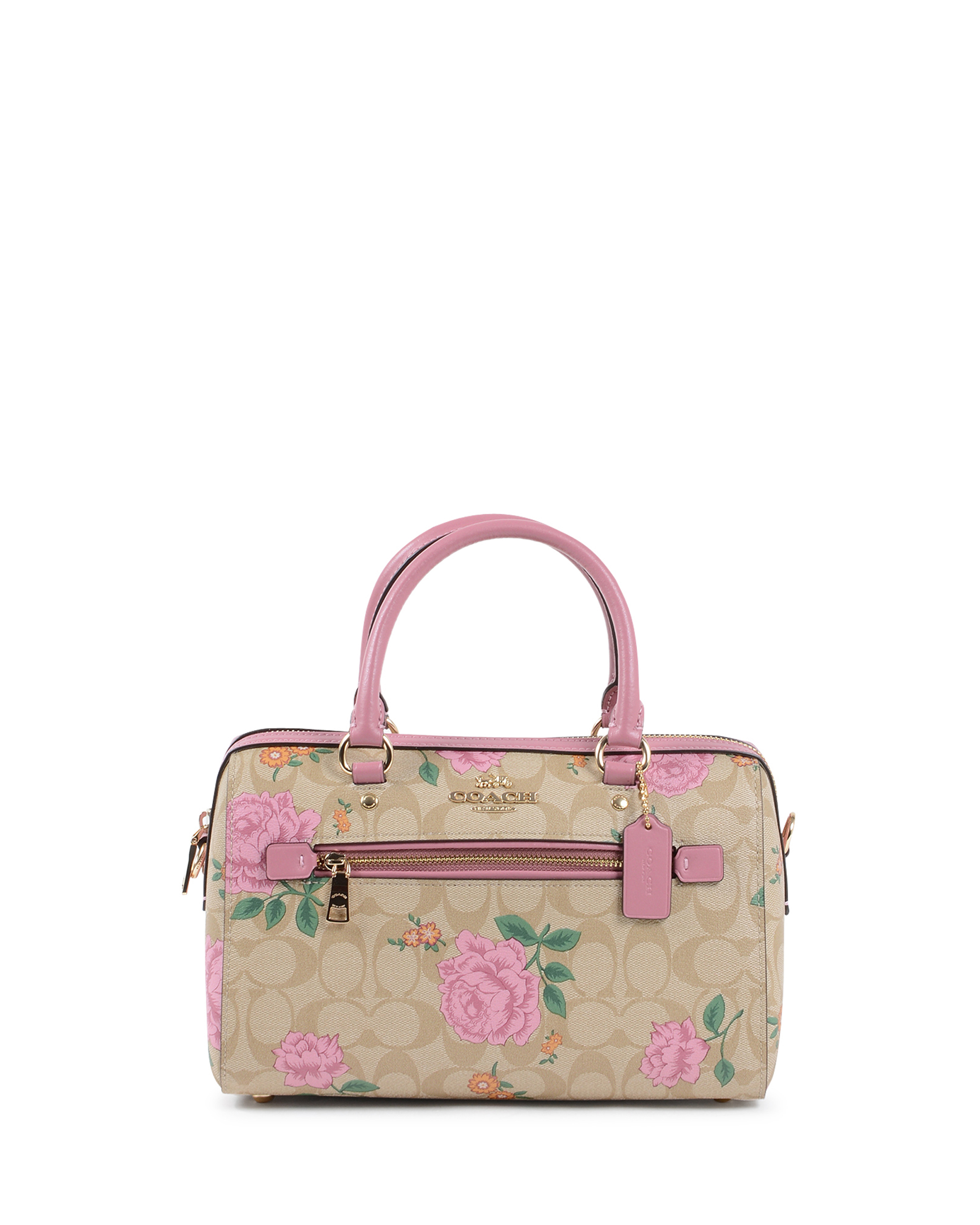 Borsa a mano da donna Coach Multicolore 2717 STAMPA ROSA