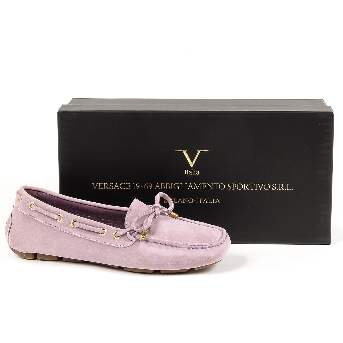 V 1969 Italia Mocassino da donna Lilla CRETA