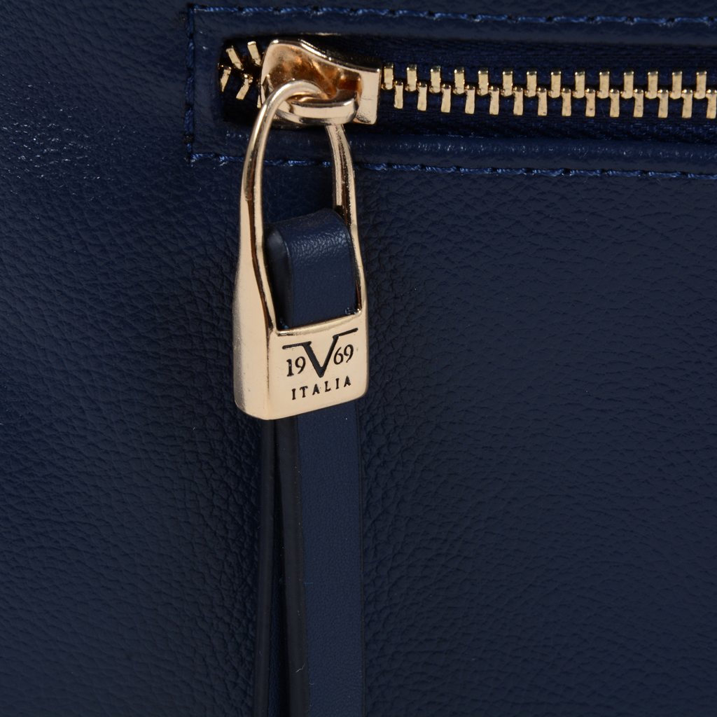V 1969 Italia Zaino da donna blu scuro ISTANBUL