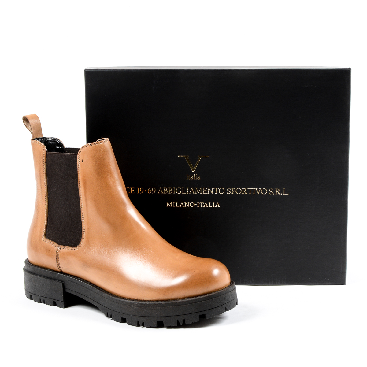 V 1969 Italia Stivaletto da donna marrone ZARA