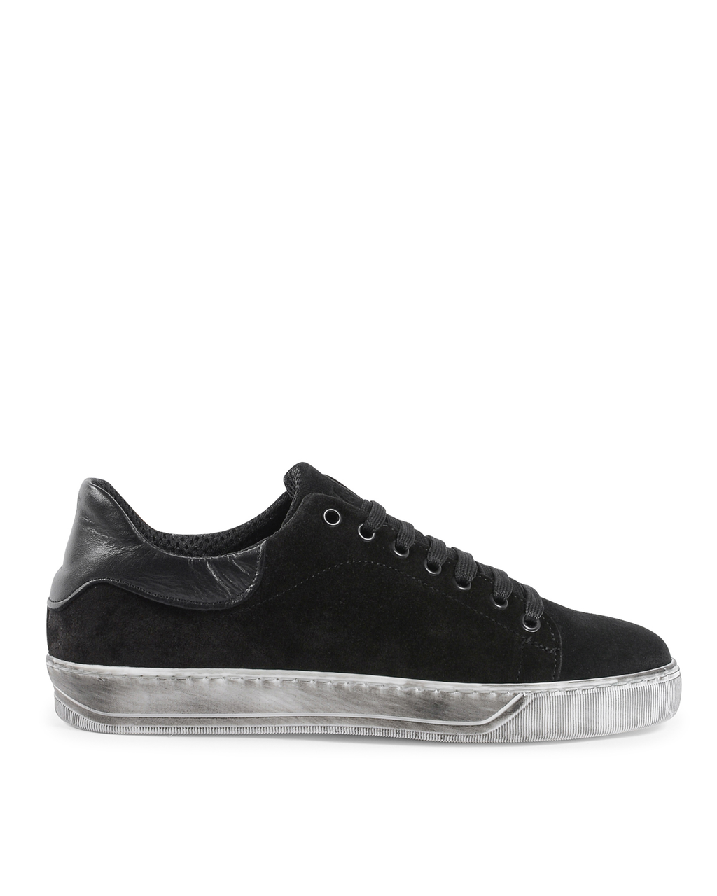 Sneaker Uomo 19V69 Italia Nera 2120 CAMOSCIO NERO