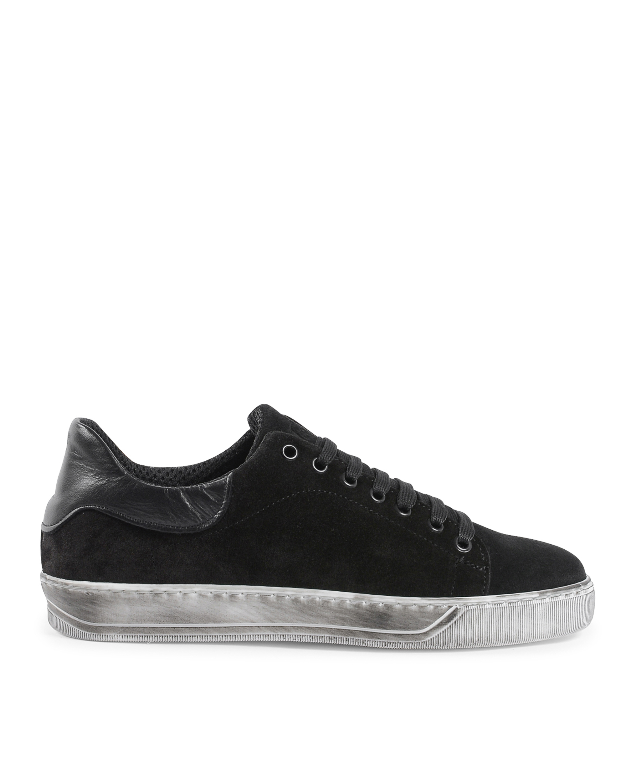 Sneaker Uomo 19V69 Italia Nera 2120 CAMOSCIO NERO