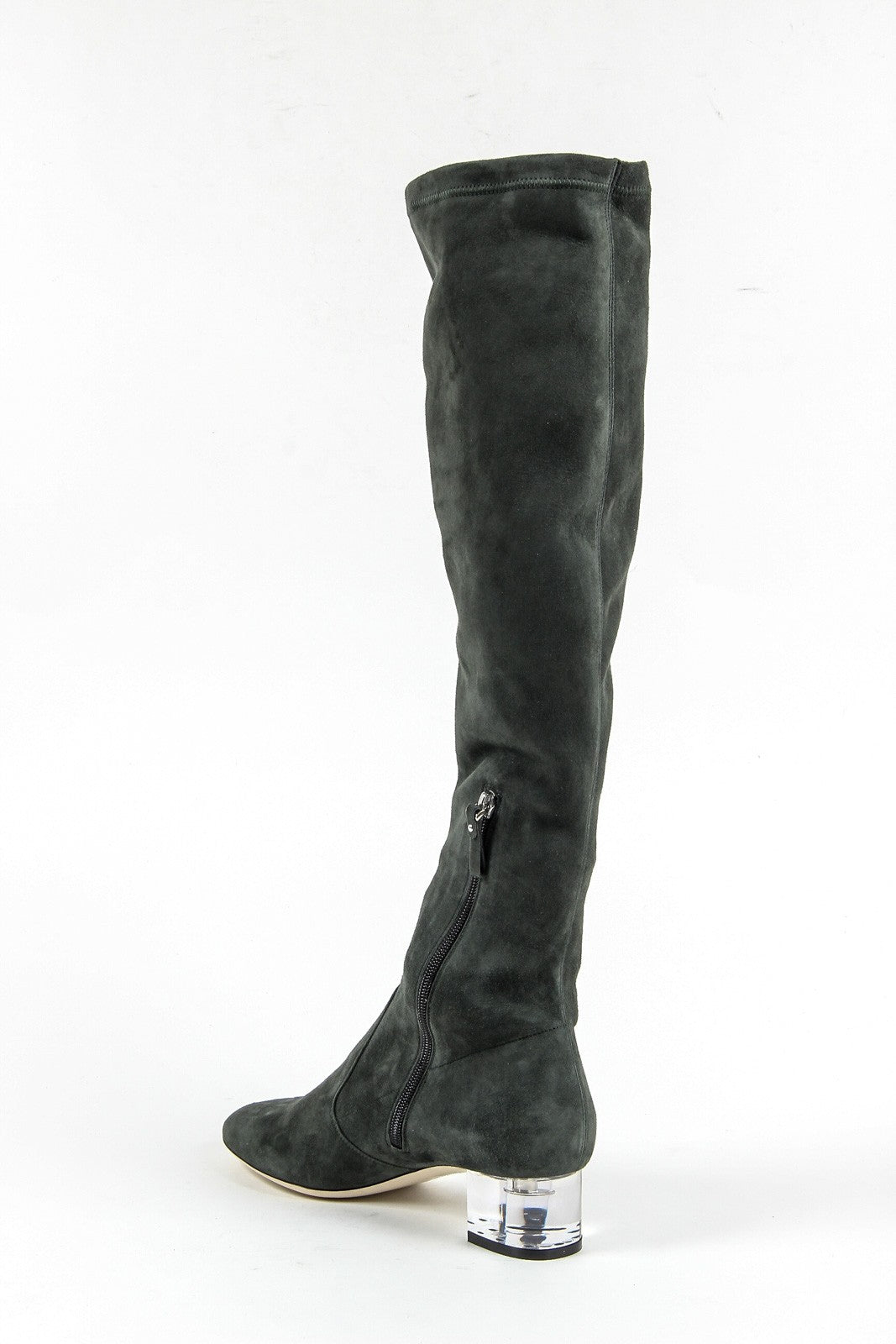 Stivale alto da donna V 1969 Italia 3123667 CAMOSCIO VERDE FERMO