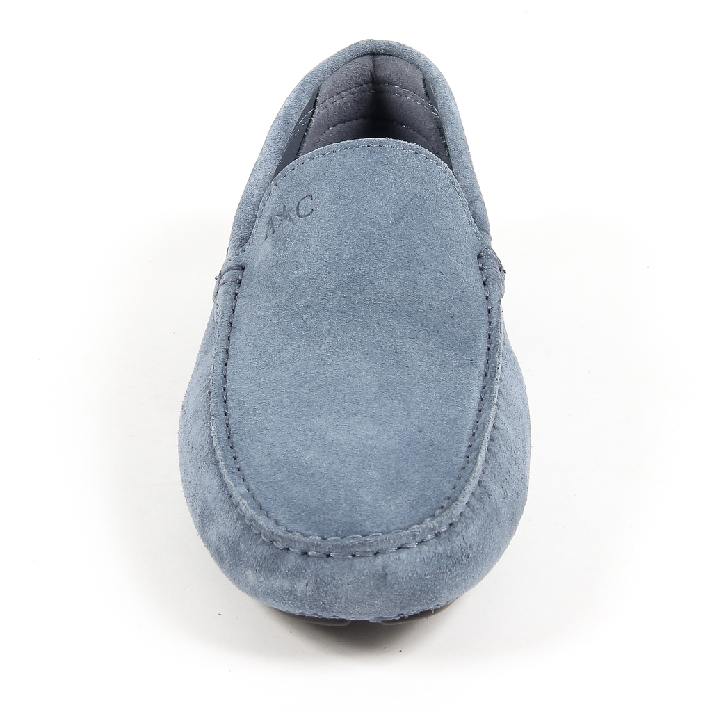 Mocassini da uomo Andrew Charles blu TRON