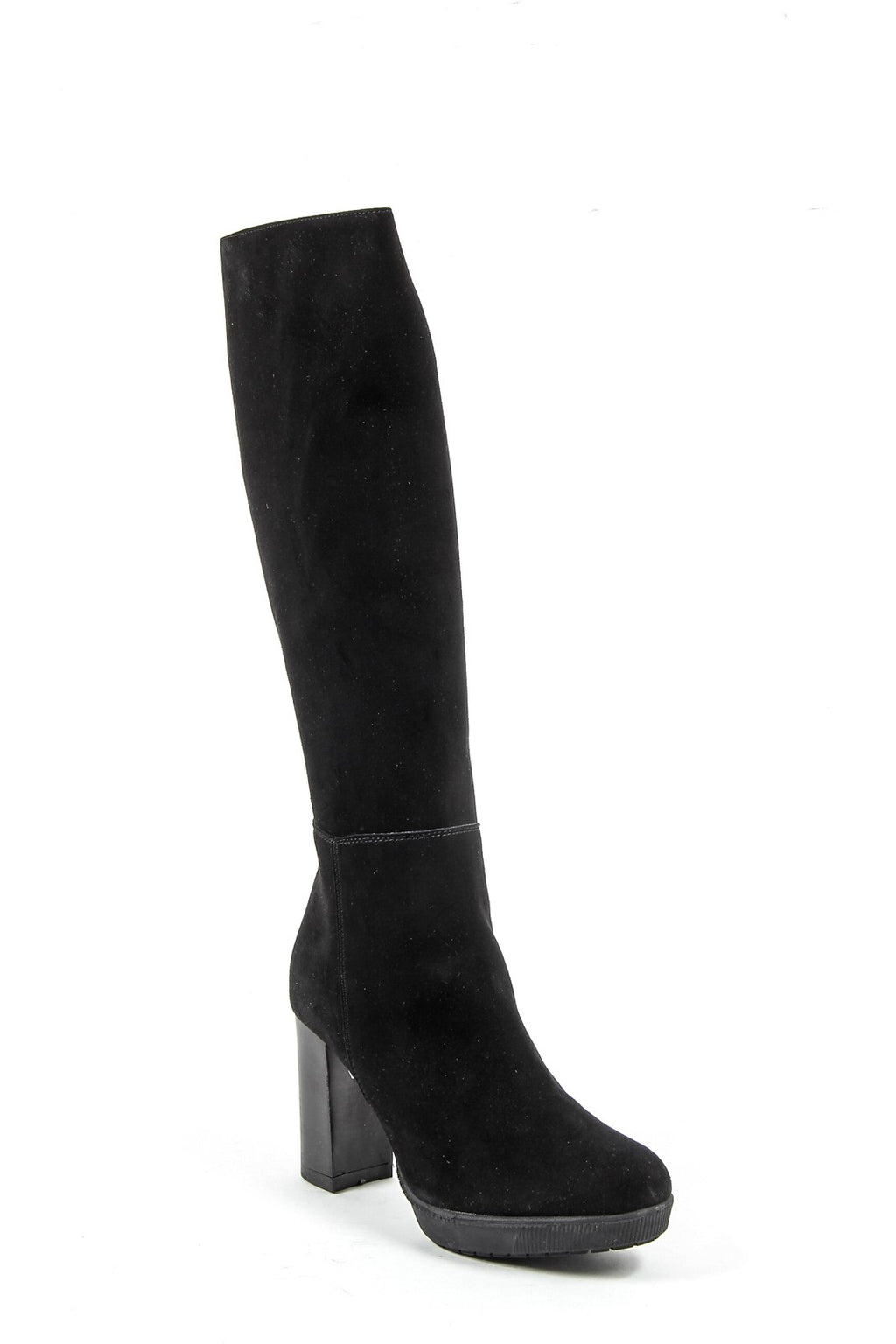 Stivale Alto Da Donna V 1969 Italia C19 CAMOSCIO NERO