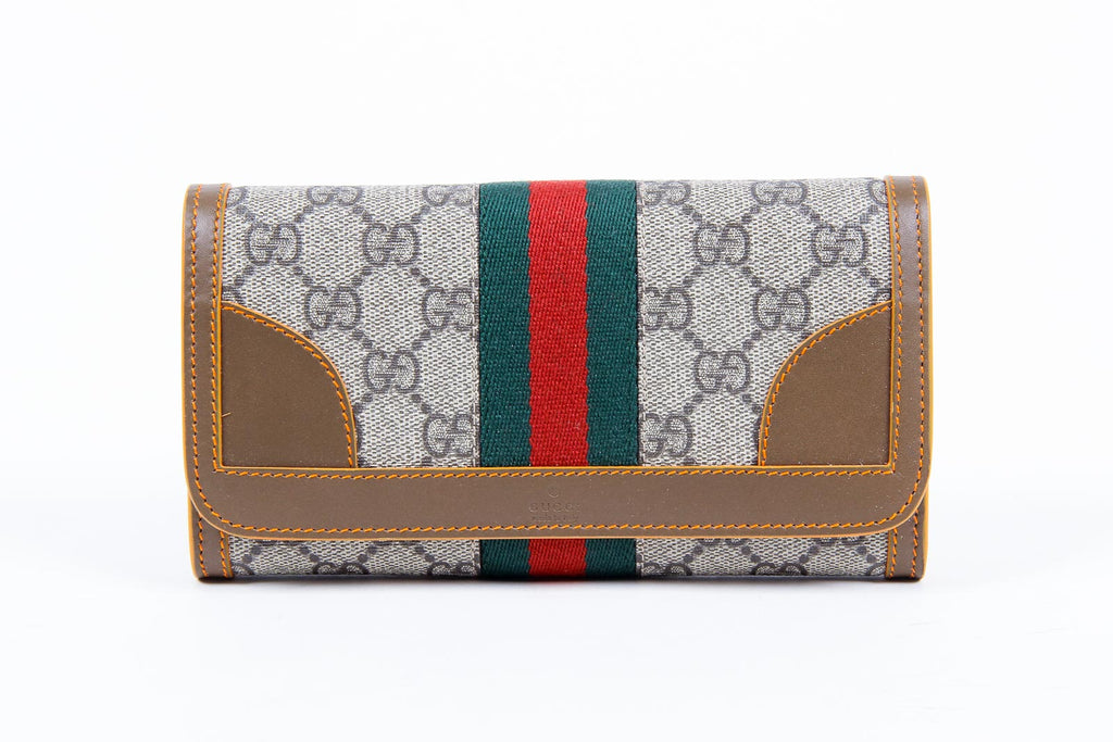 Borsa a due pieghe Gucci Bright Supreme da donna