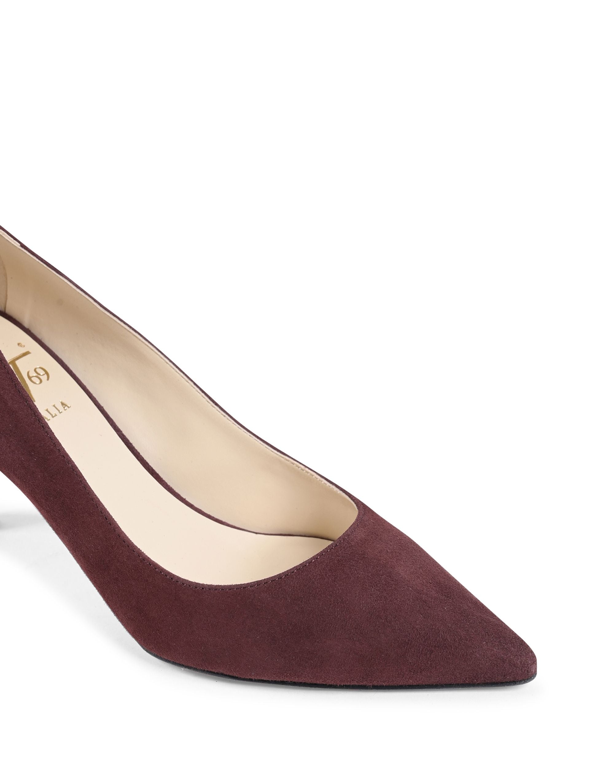 19V69 Italia Decolleté Donna Bordeaux INES65 BURGUNDY VELVET