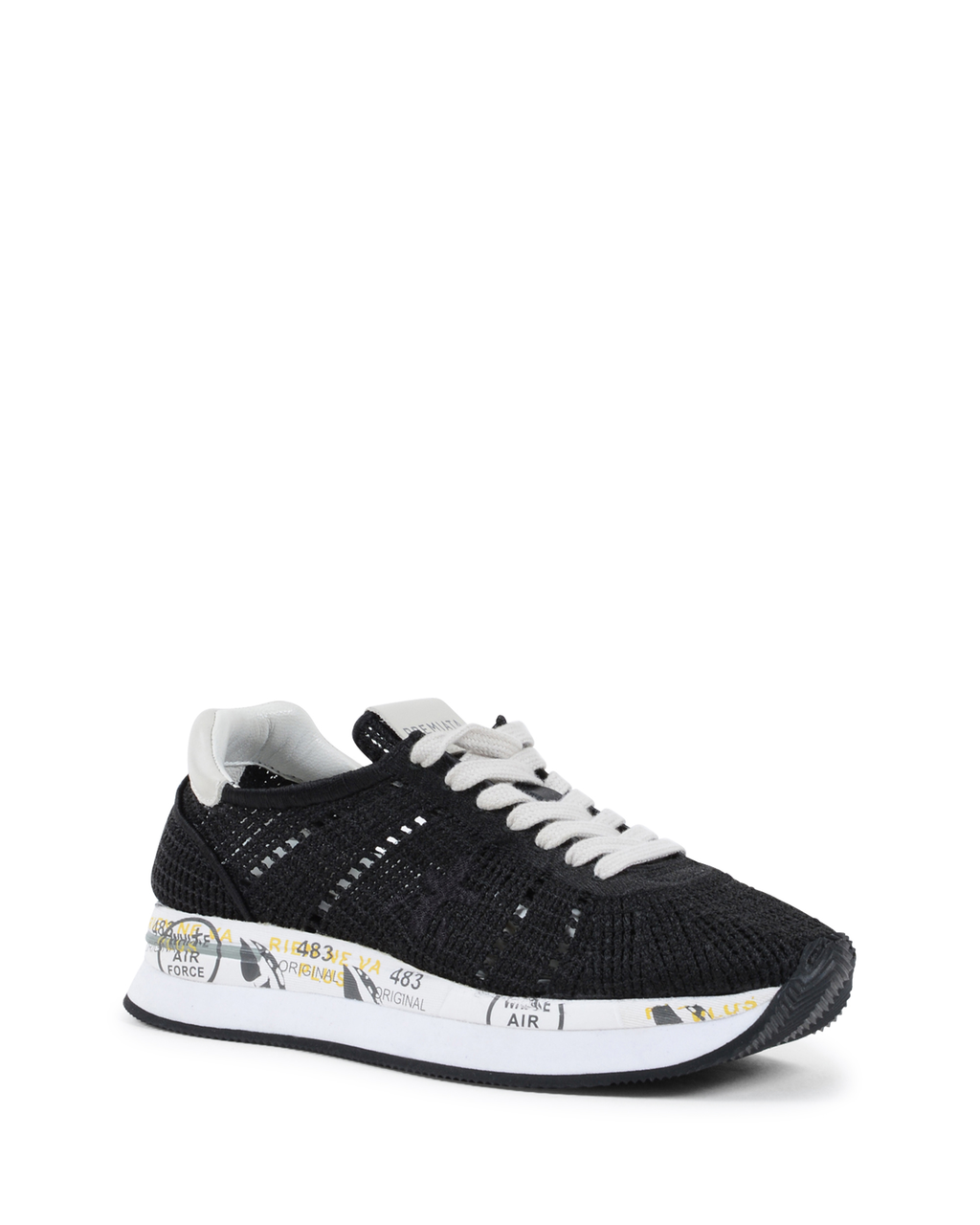 Premiata Sneaker da donna nera CONNYI 1953