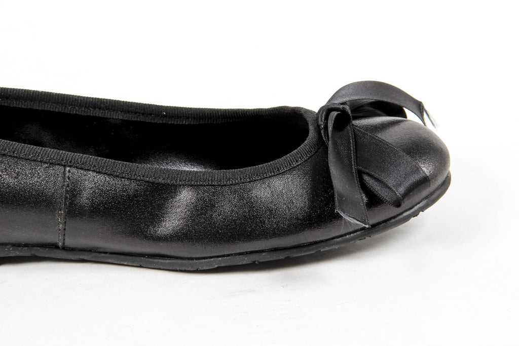 V 1969 Italia Womens Ballerina E08 NAPPA NERO