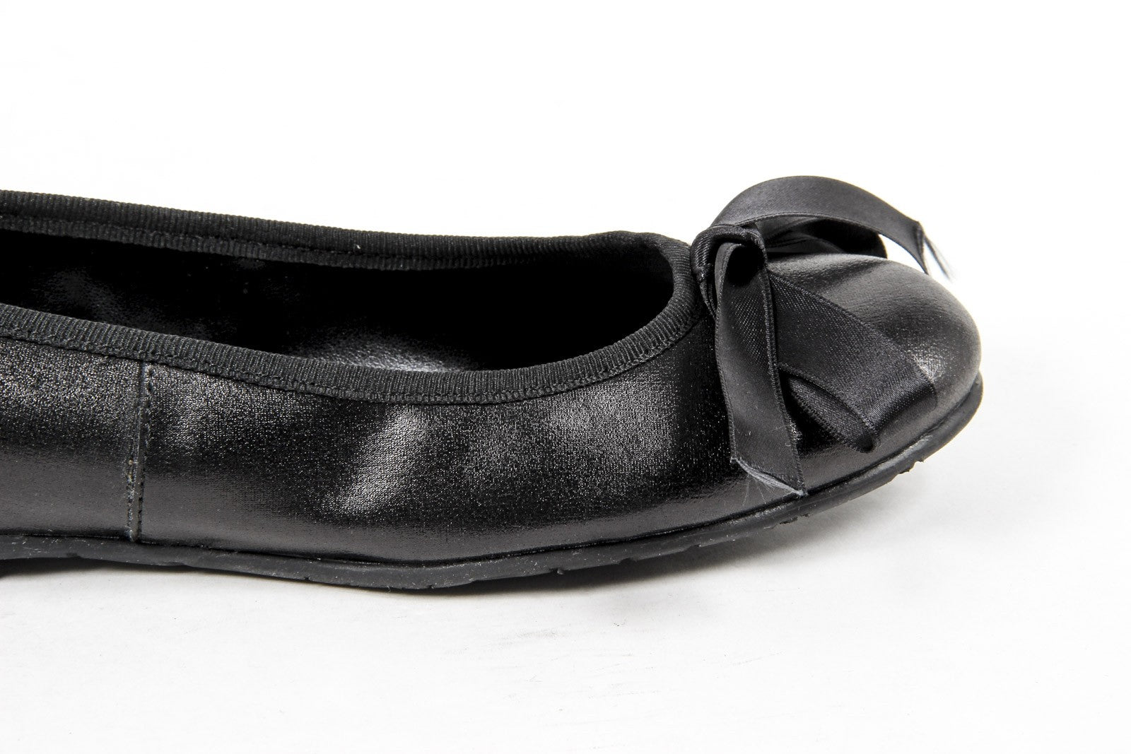 V 1969 Italia Womens Ballerina E08 NAPPA NERO