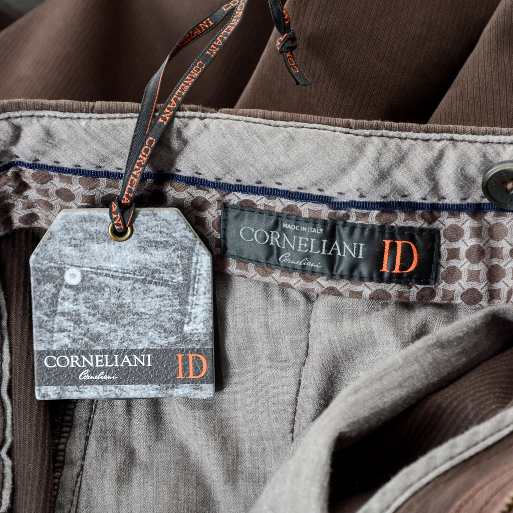 Corneliani Pantaloni Uomo Marrone