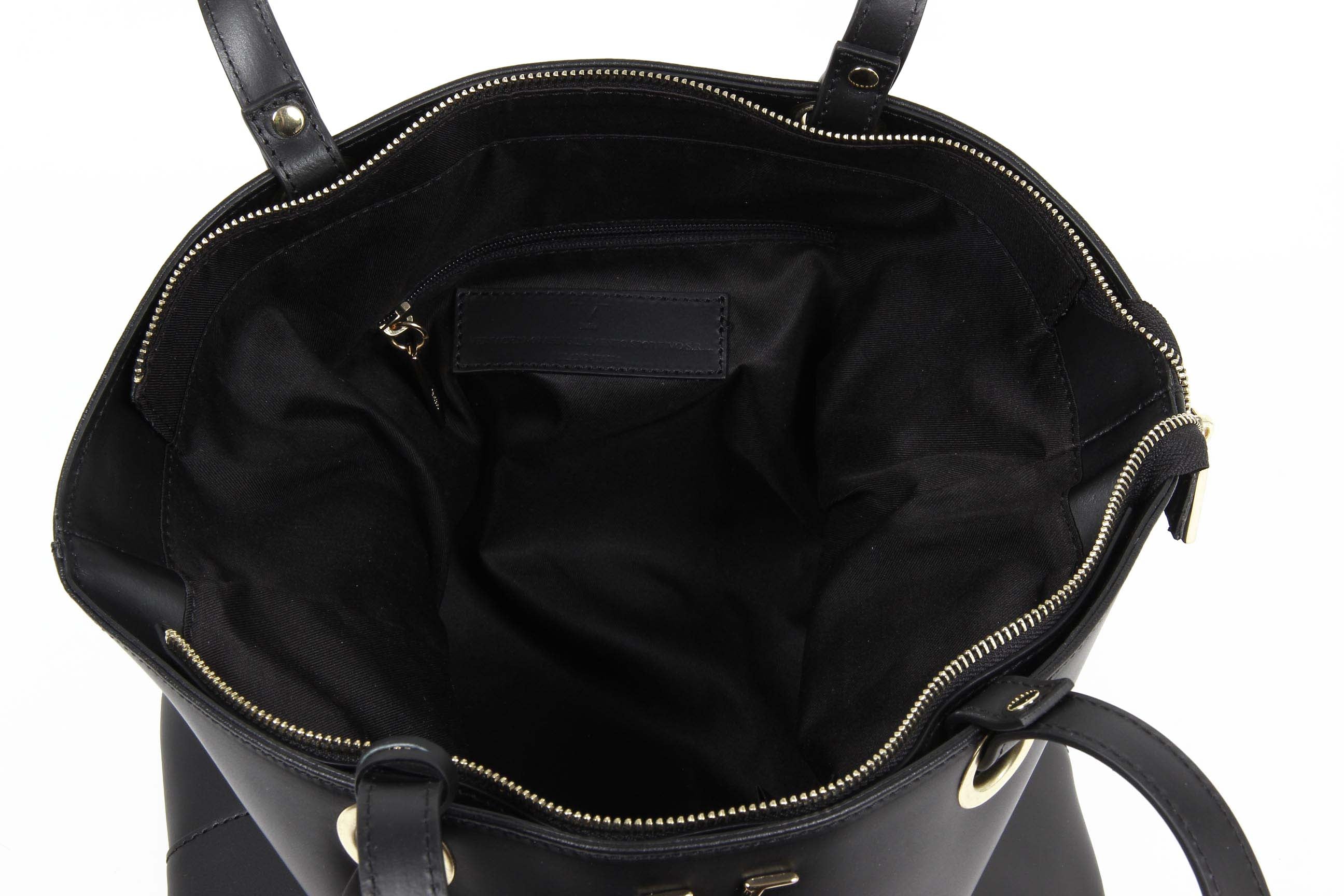 V 1969 Italia Borsa da donna V009 RUGA NERO
