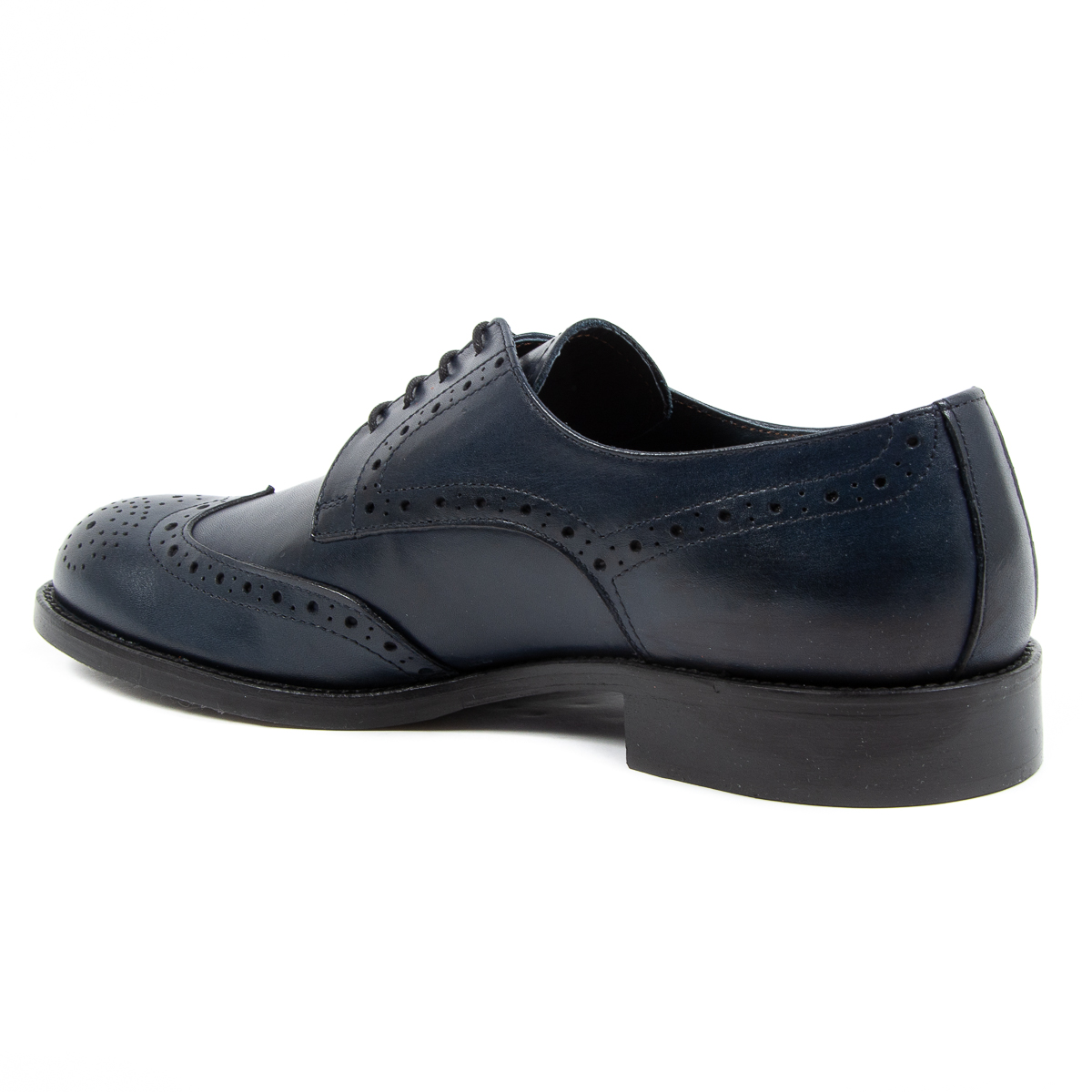 V 1969 Italia Scarpa Brogue da Uomo Blu VERNON