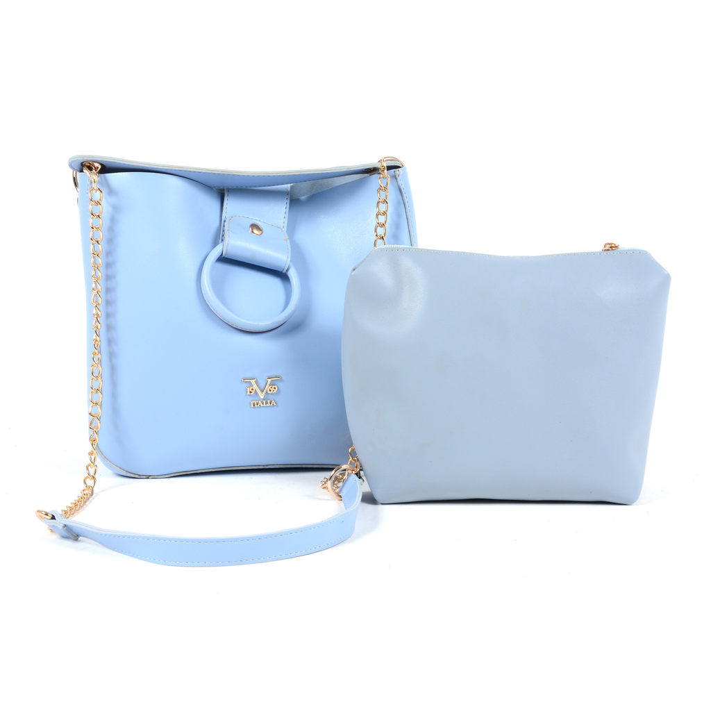 V 1969 Italia Borsa da donna Azzurro TRIPOLI