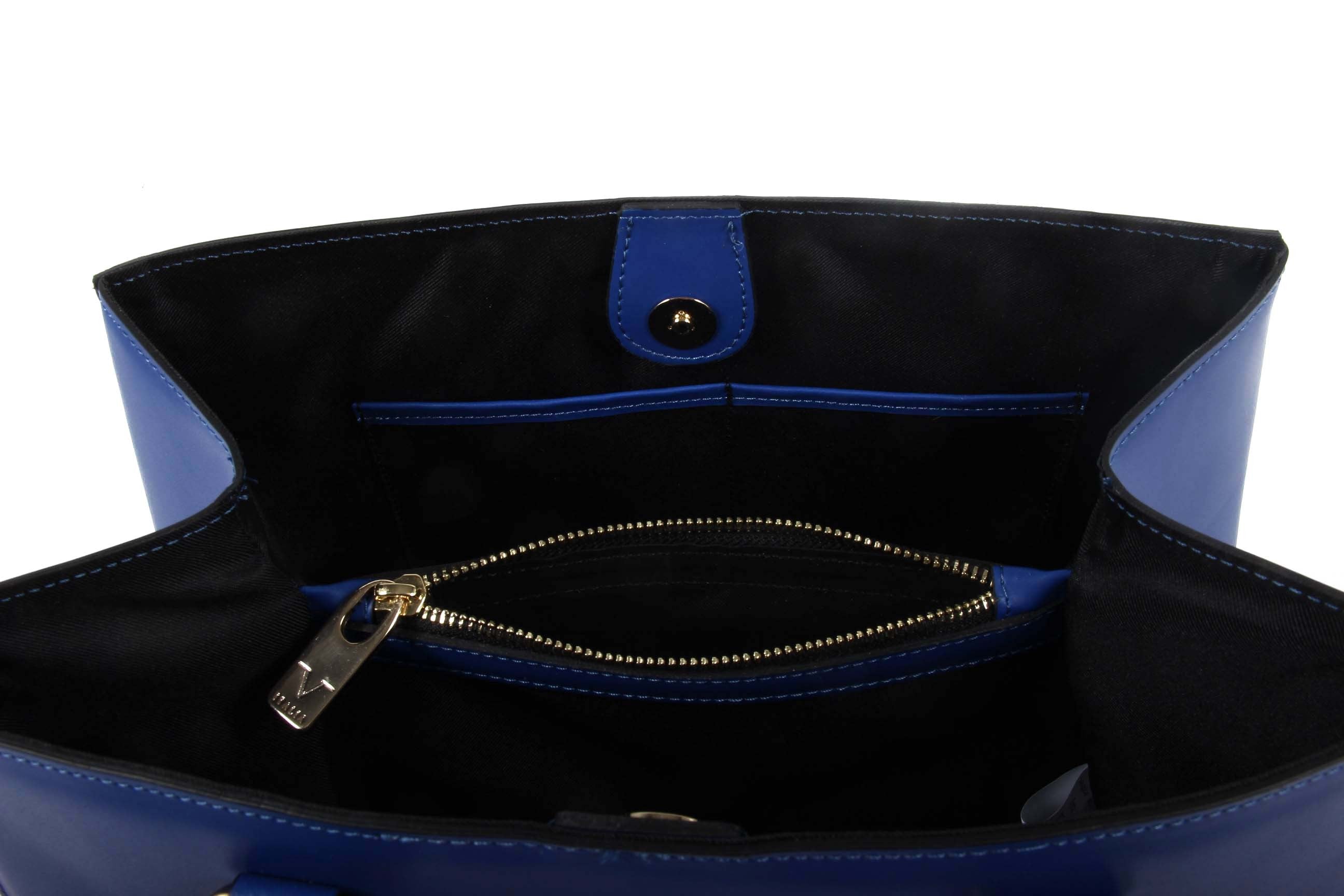 V 1969 Italia Borsa da donna G550-52 RUGA COBALTO
