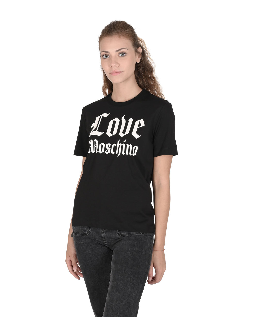 T-shirt da donna Love Moschino W 4 H06 33 M 3876 C74 NERO