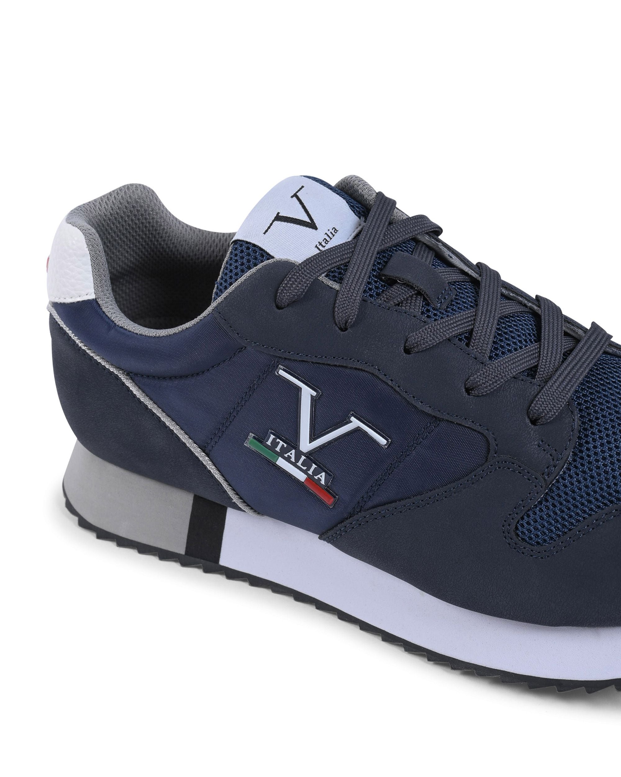 Sneaker da uomo V Italia blu navy SNK 003 M NAVY
