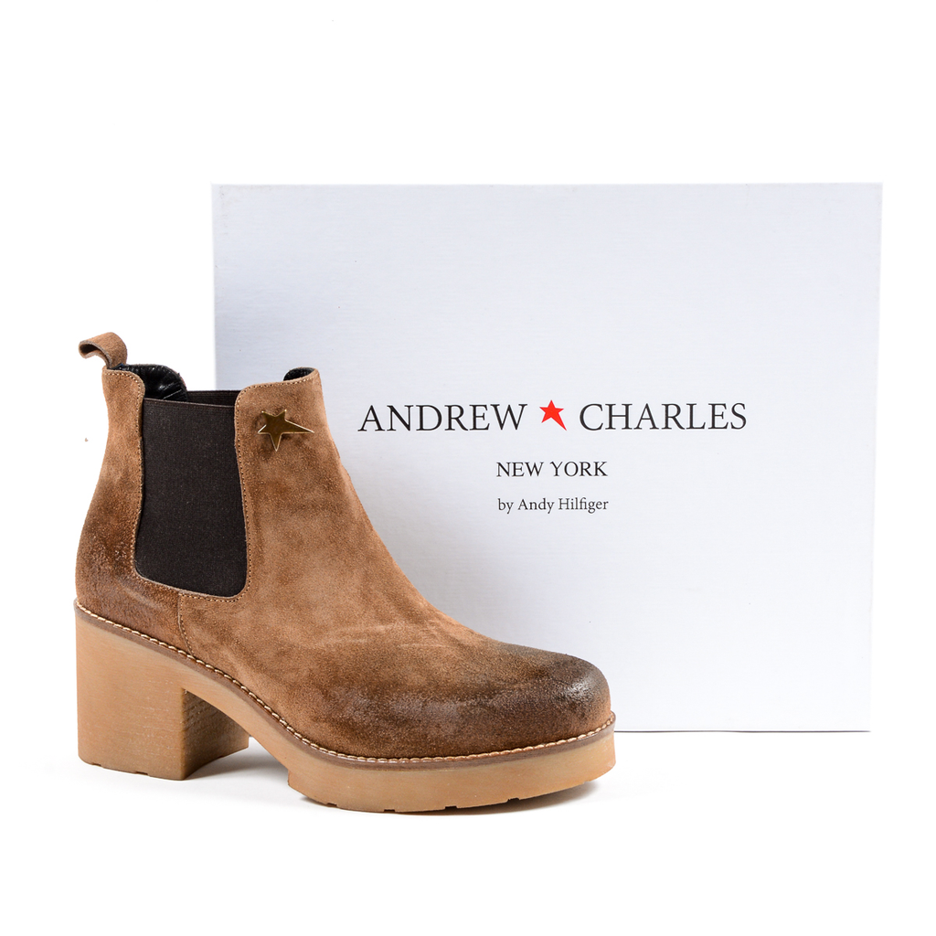 Stivaletti da donna Andrew Charles marroni WENDY