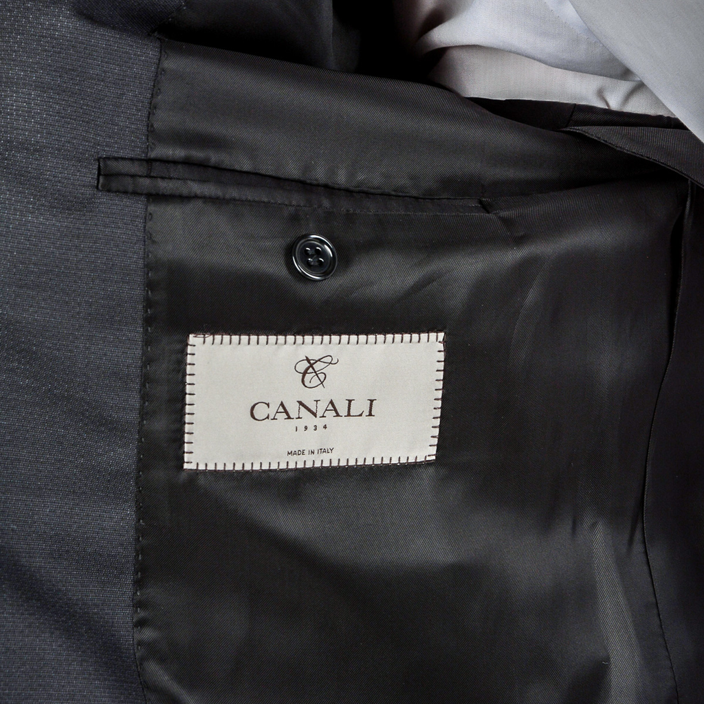 Canali Abito da uomo maniche lunghe nero