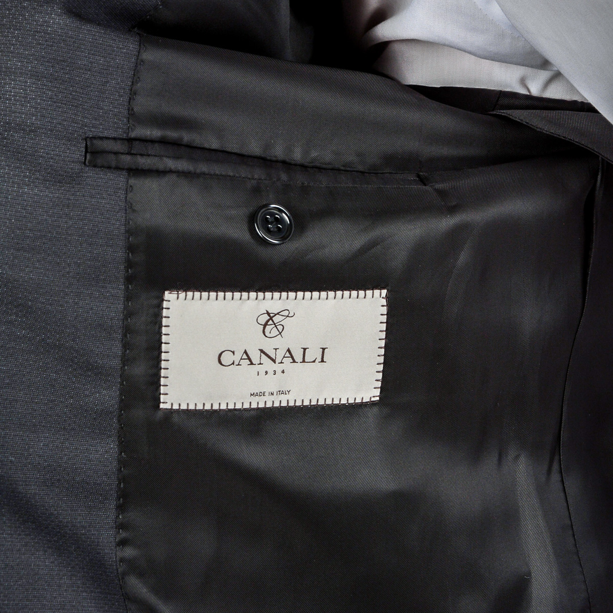Canali Abito da uomo maniche lunghe nero