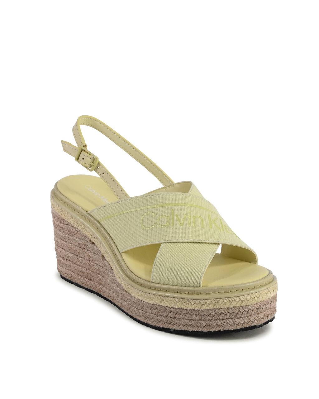 Calvin Klein Zeppa da donna gialla HW0HW01965ZCW