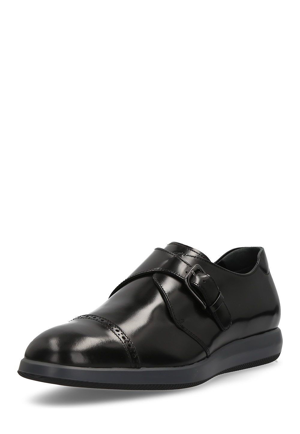 Hogan Uomo Monk Strap Scarpa Nero HXM2090P21066Q6B999