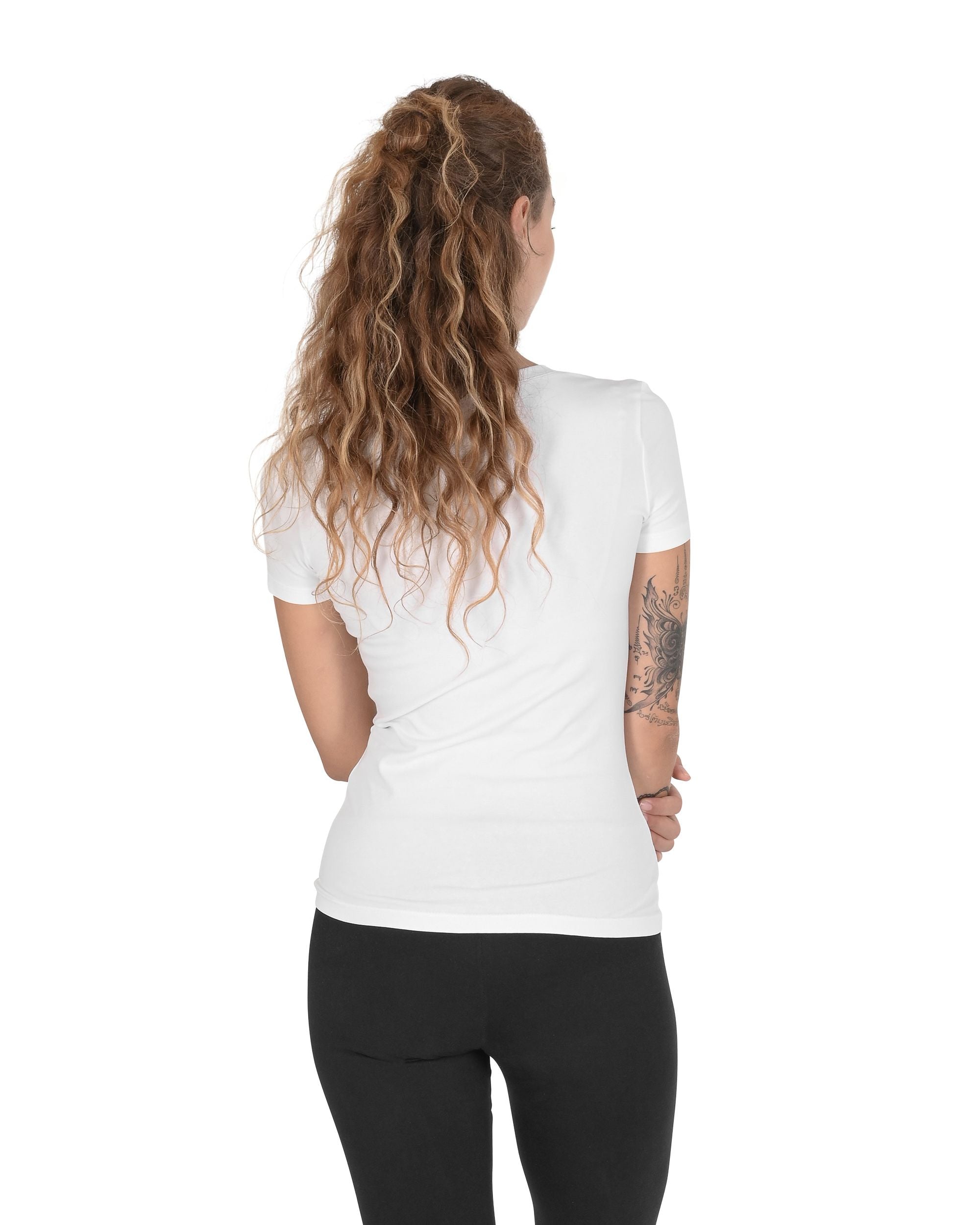 T-shirt da donna Love Moschino W 4 H19 09 E 2264 A00 BIANCO OTTICO