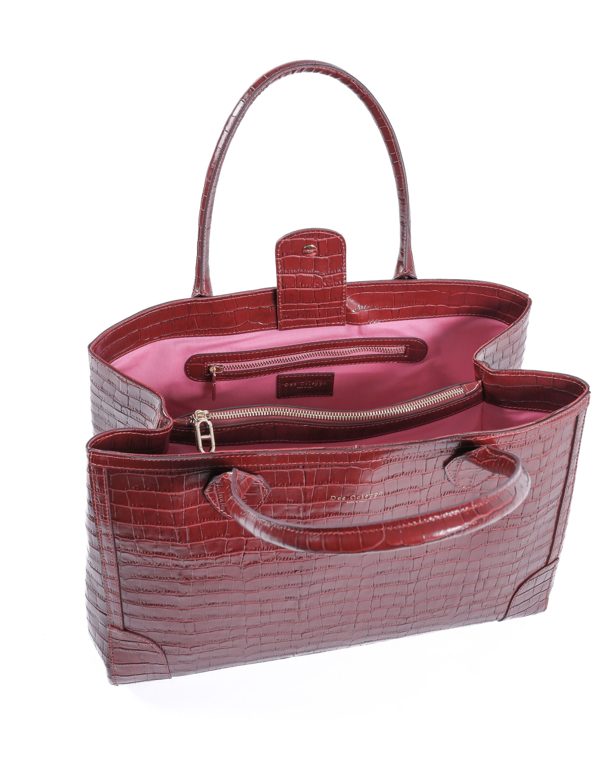 Borsa da donna Dee Ocleppo EXTER BORDEAUX