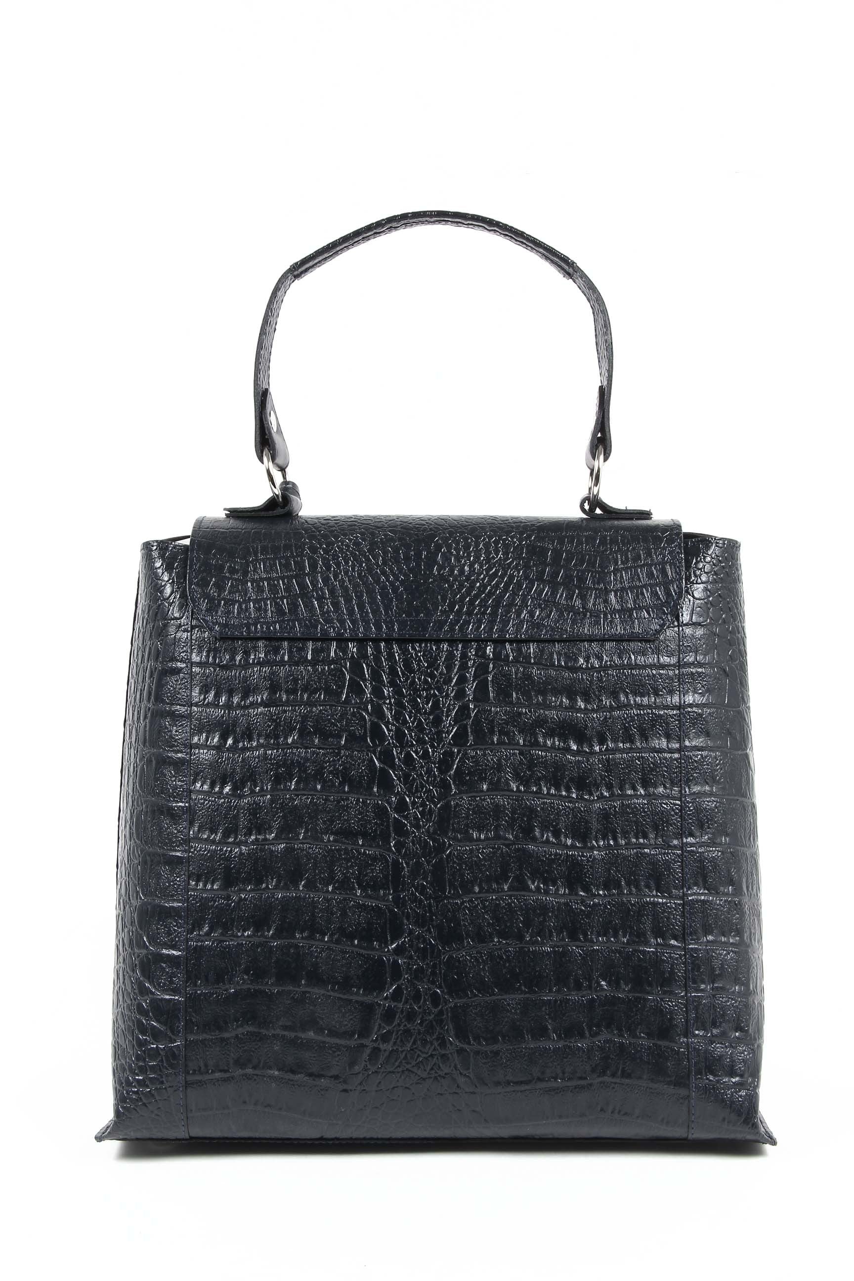 V 1969 Italia Borsa da donna ARC01 MOIRA COCCO BLUE