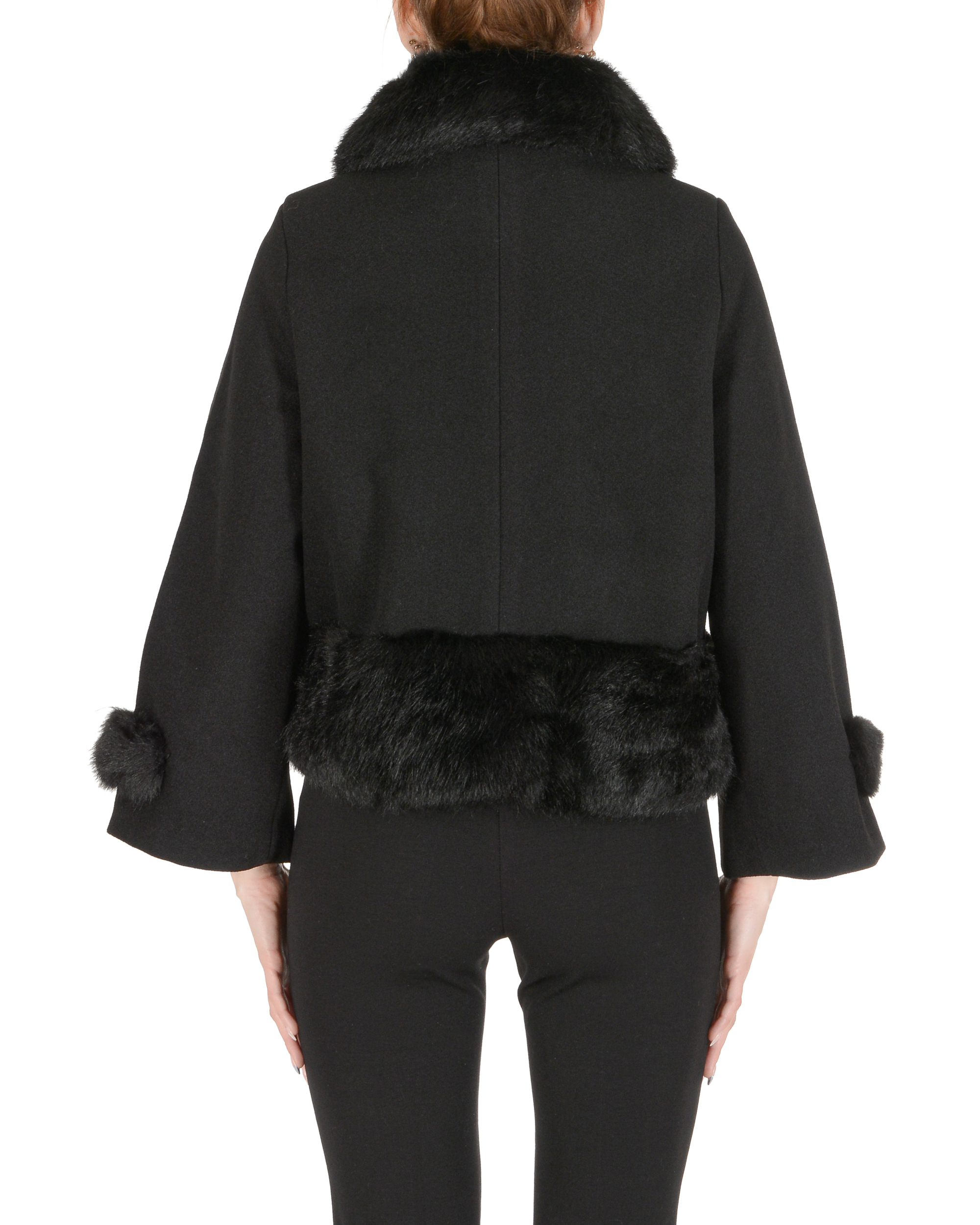 19V69 Italia Giacca da donna nera LILIA BLACK