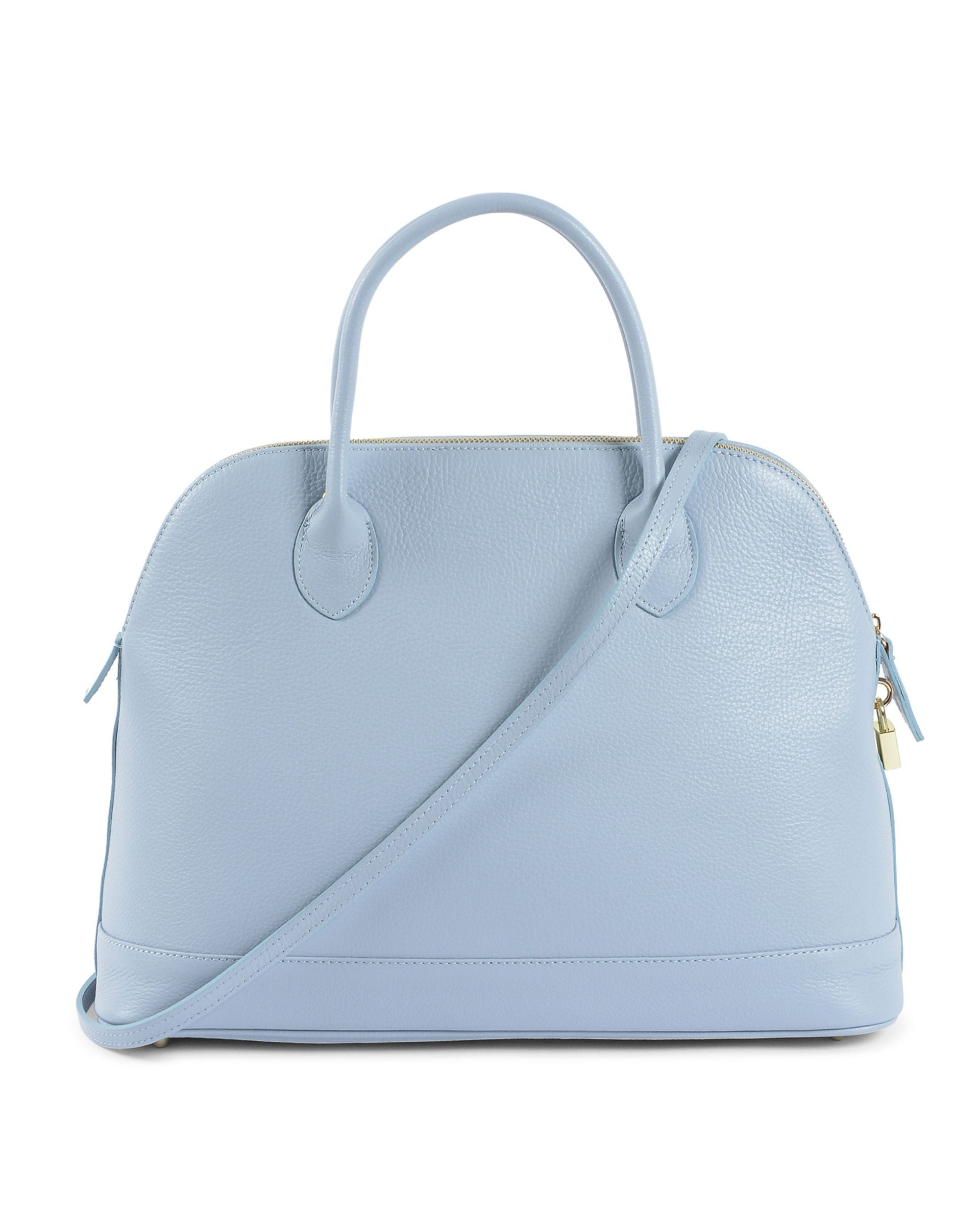 V Italia Borsa a mano da donna Azzurro BC10880 DOLLARO CELESTE