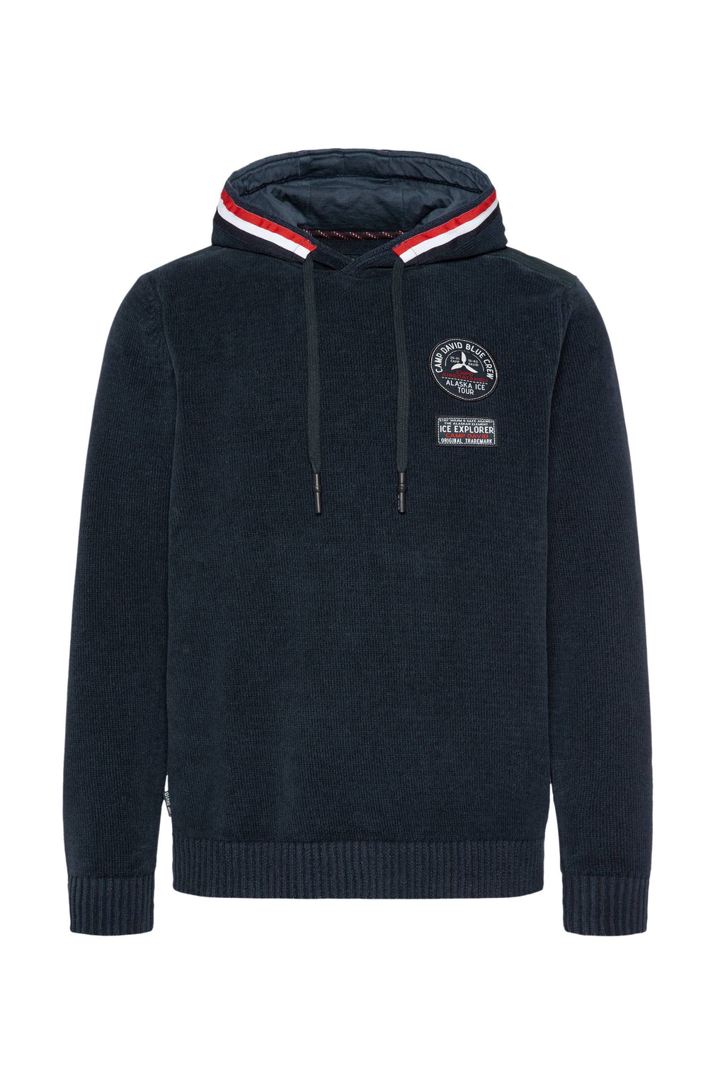 Maglione da uomo Camp David con cappuccio